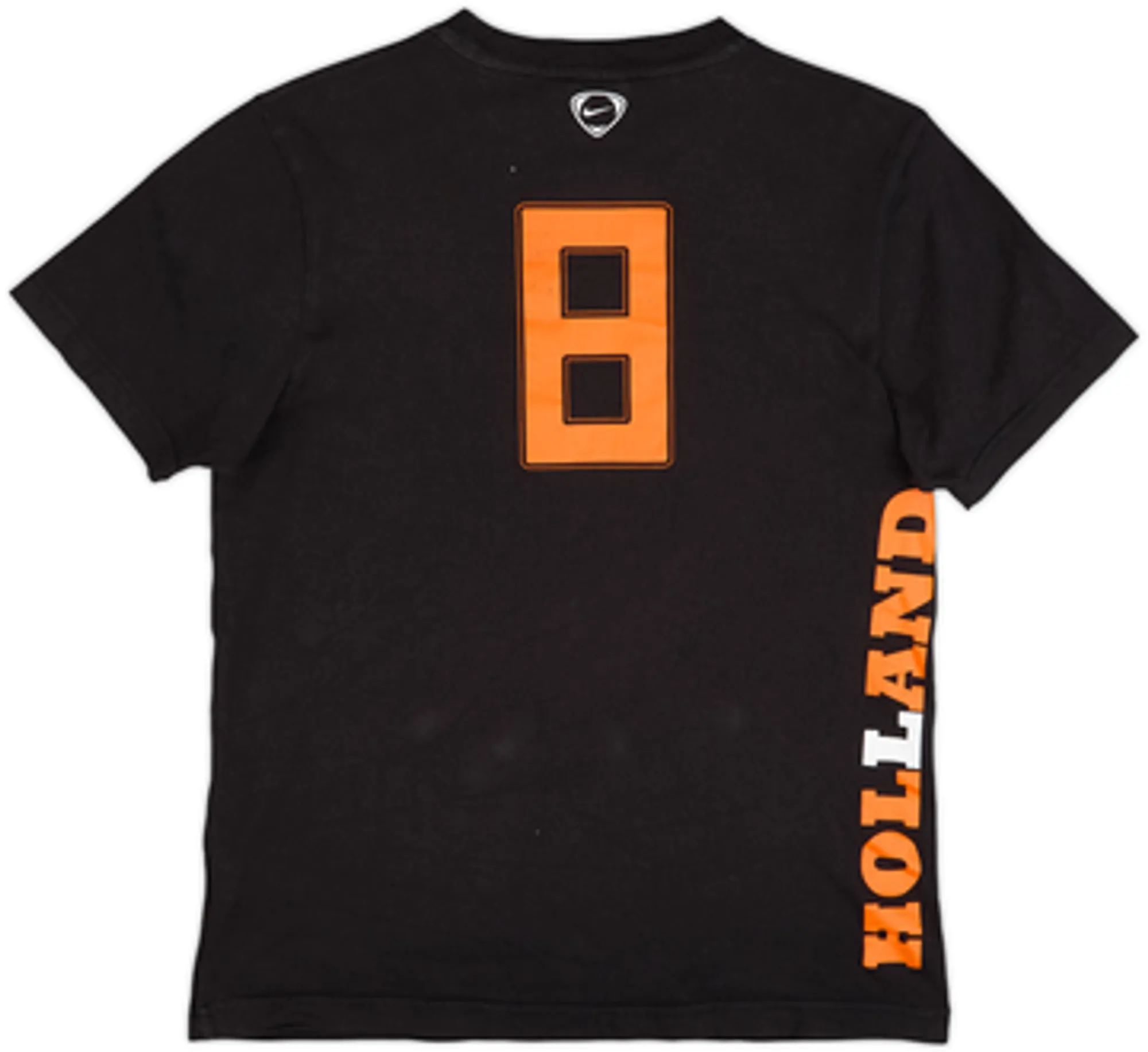 2008 Netherlands Nike Tee #8 - 8/10 - (M)