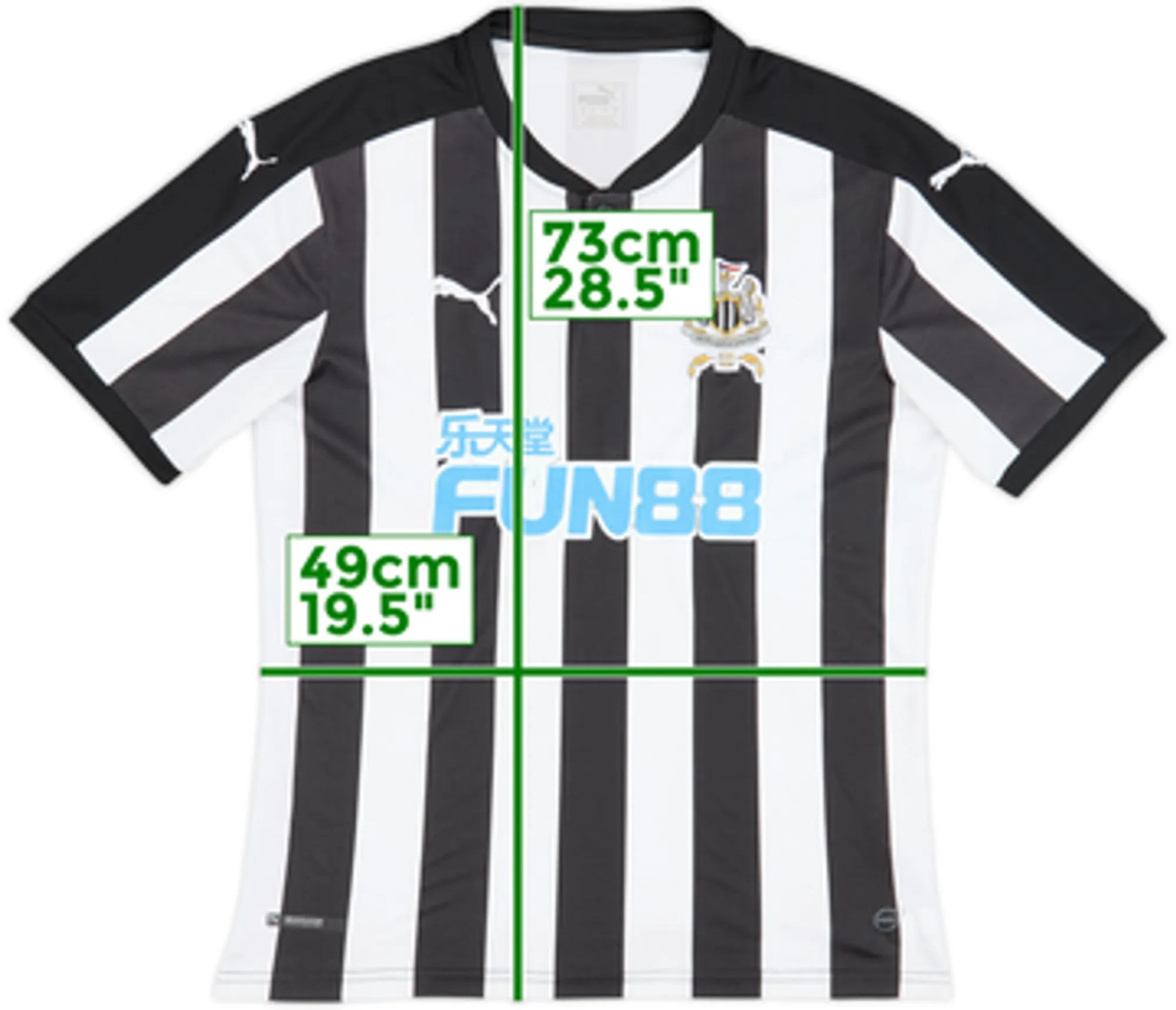 2017-18 Newcastle Home Shirt - 5/10 - (L)
