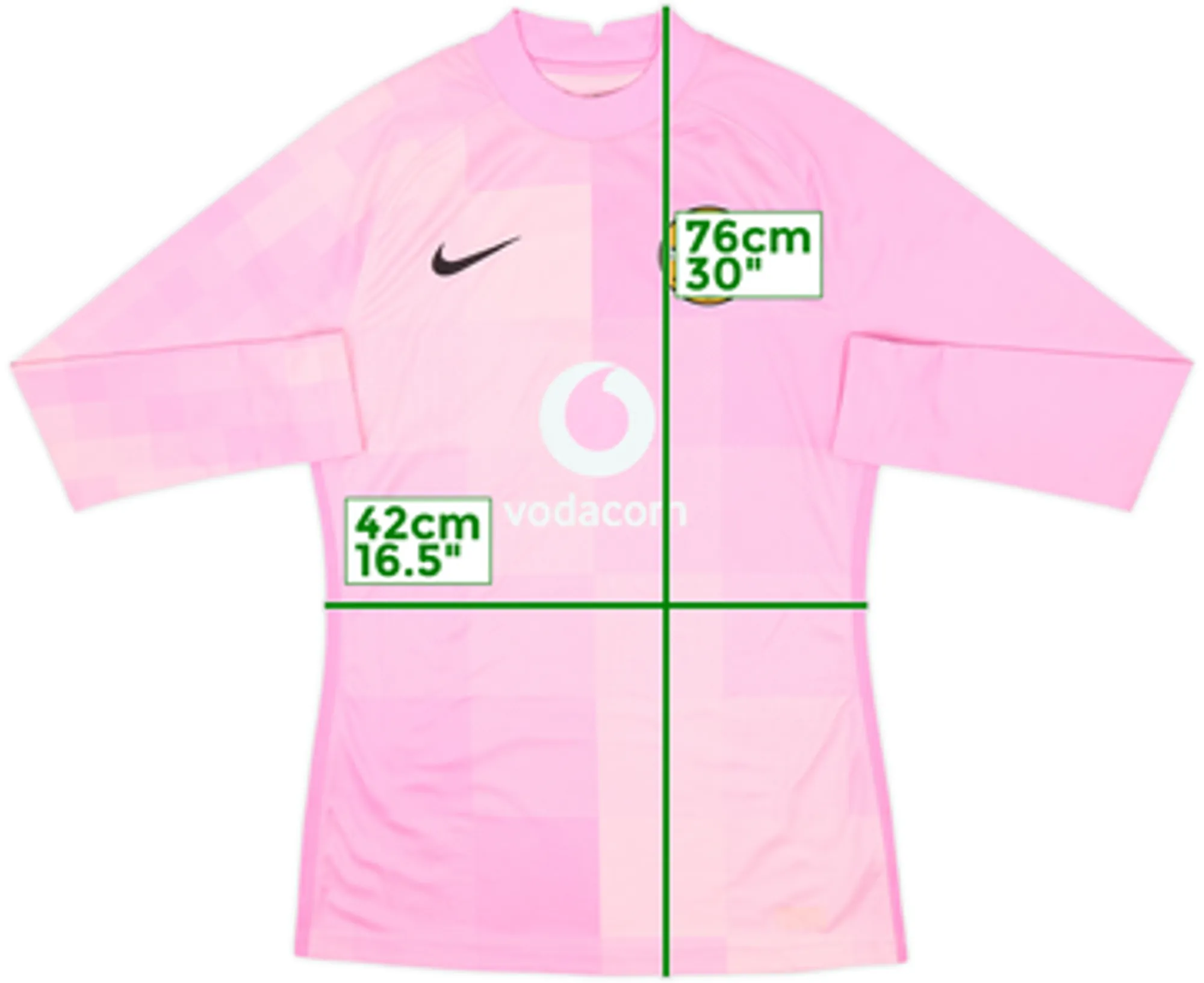 2021-22 Kaizer Chiefs GK Shirt - 8/10 - (M)