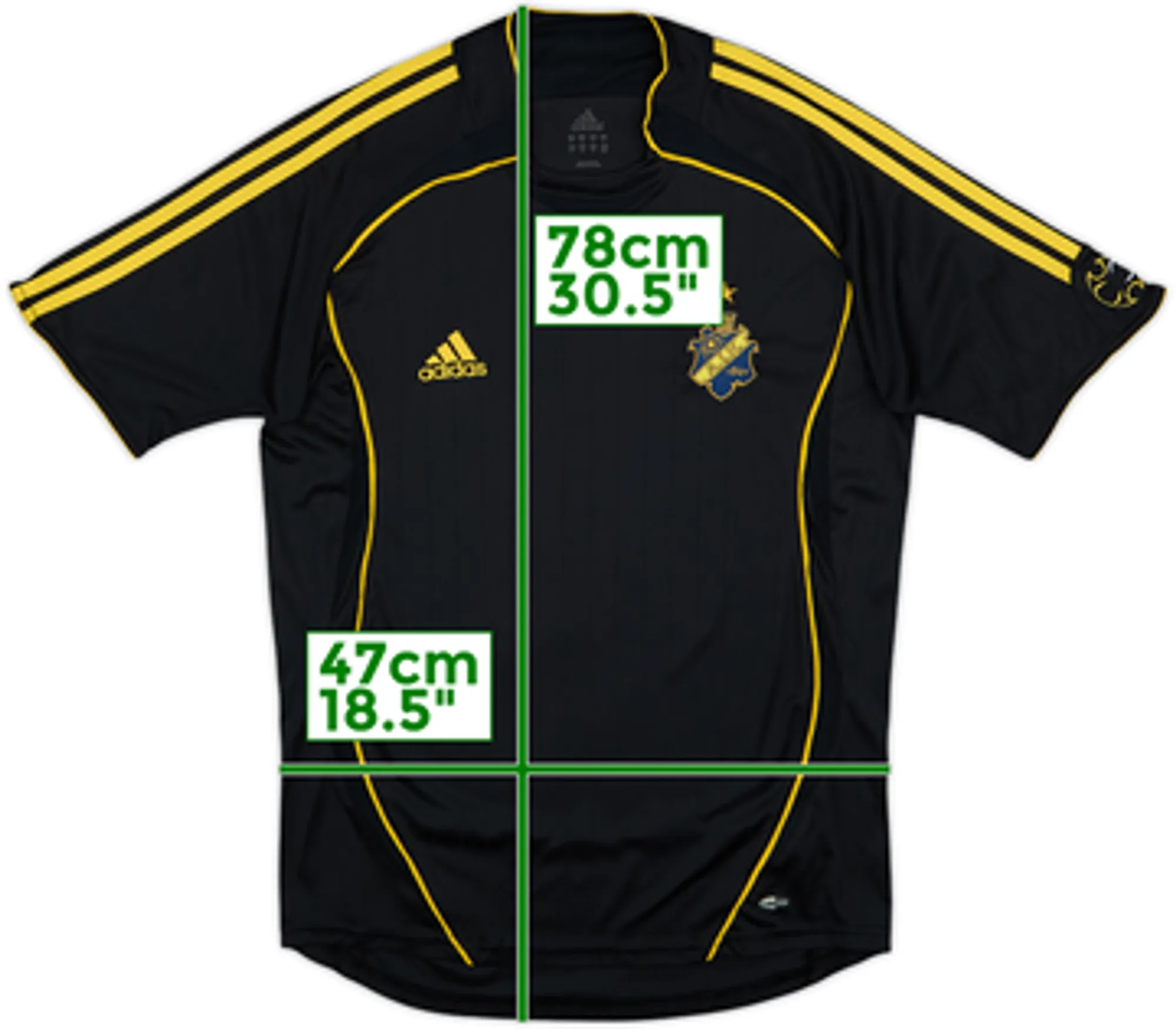 2006 AIK Stockholm Home Shirt - 8/10 - (L)