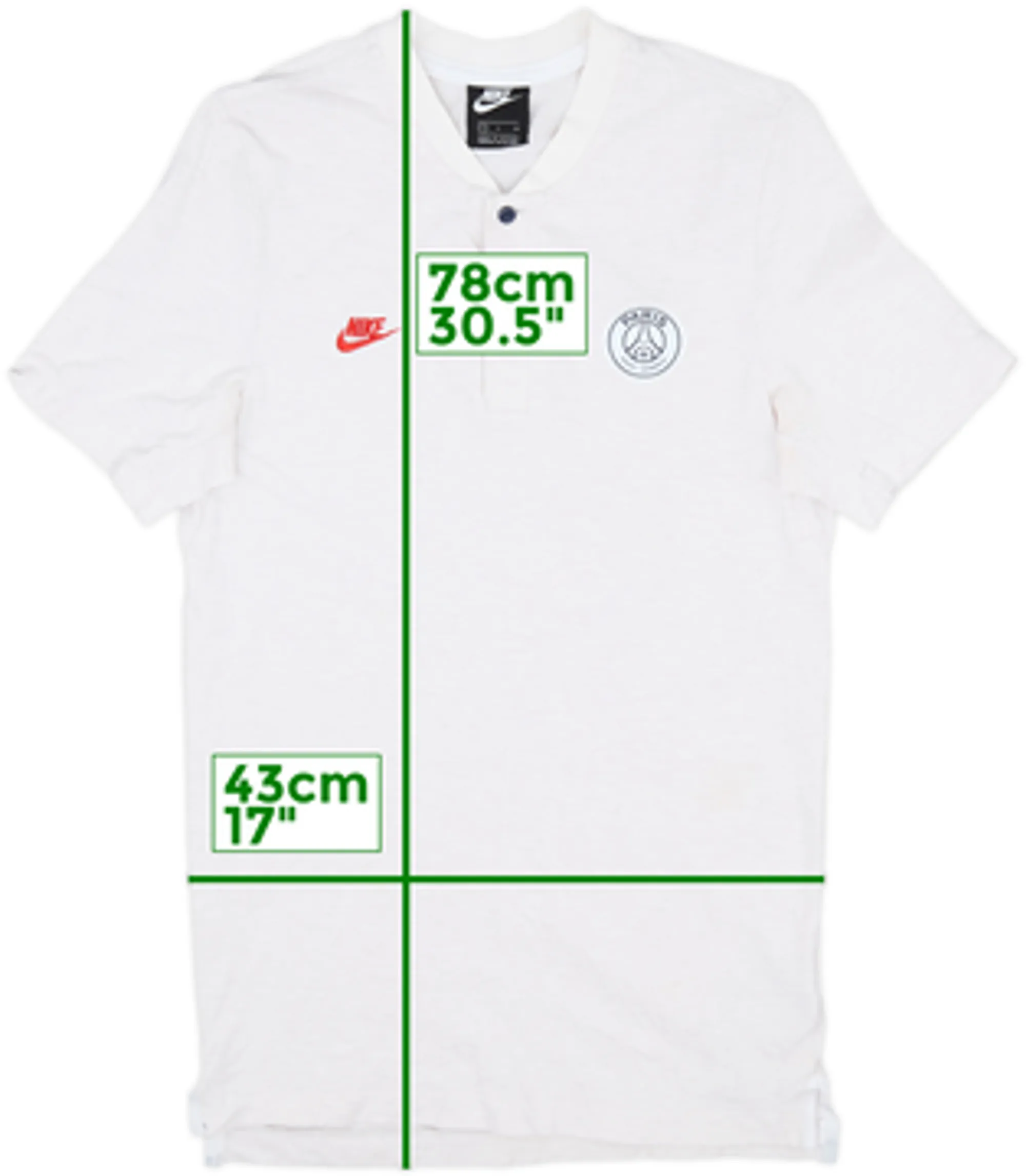 2019-20 Paris Saint-Germain Nike Polo Shirt - 5/10 - (S)