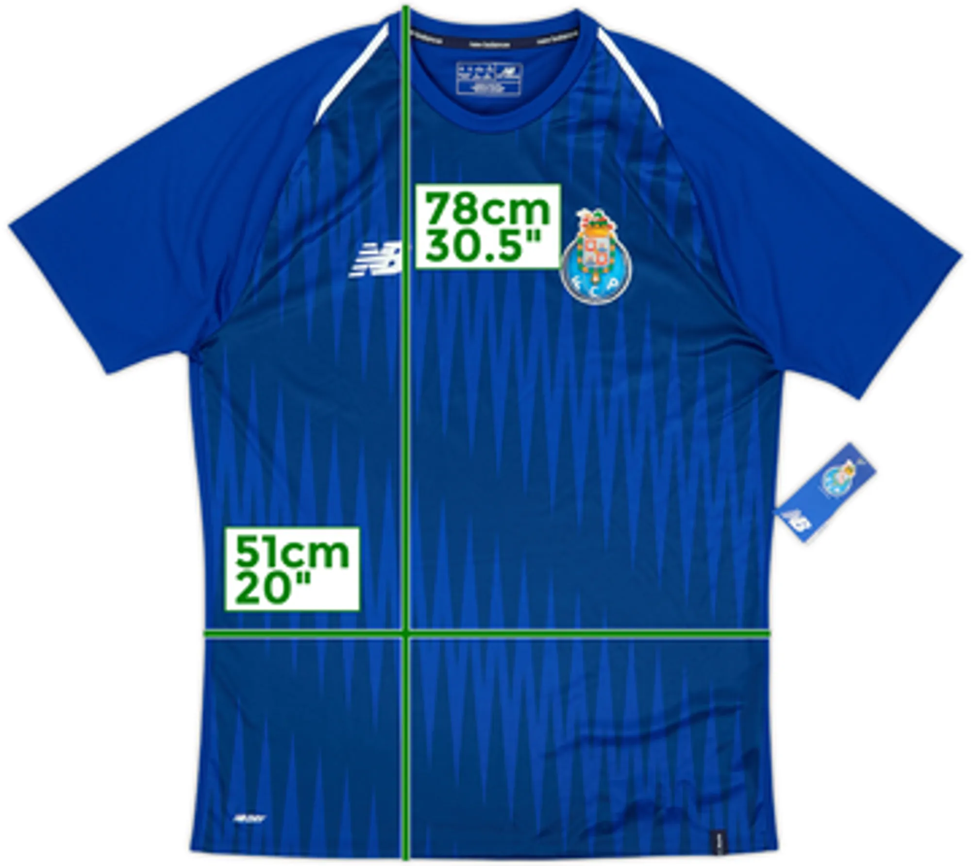 2018-19 Porto New Balance Training Shirt (L)