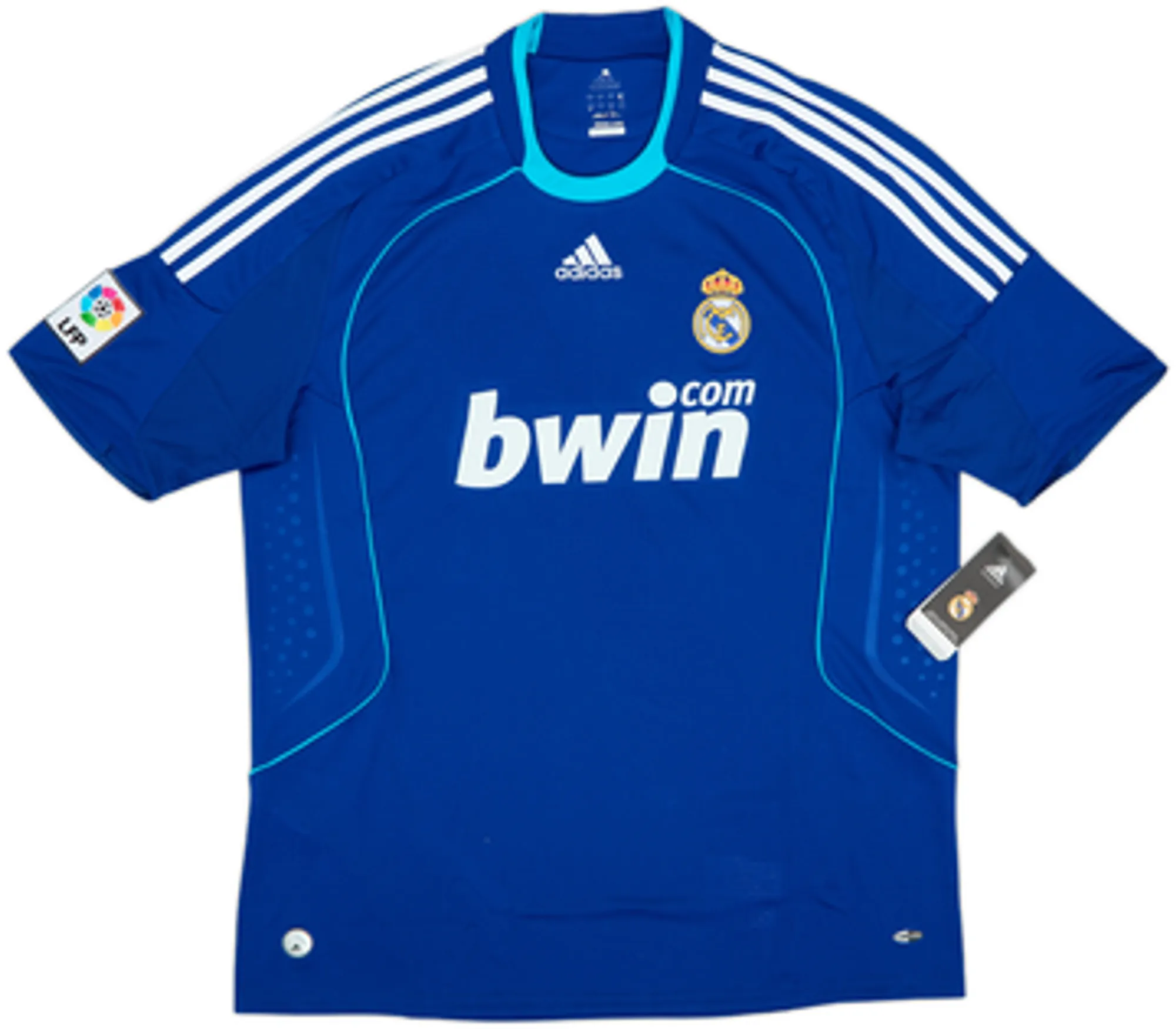 2008-09 Real Madrid Away Shirt Raul #7 (XL)