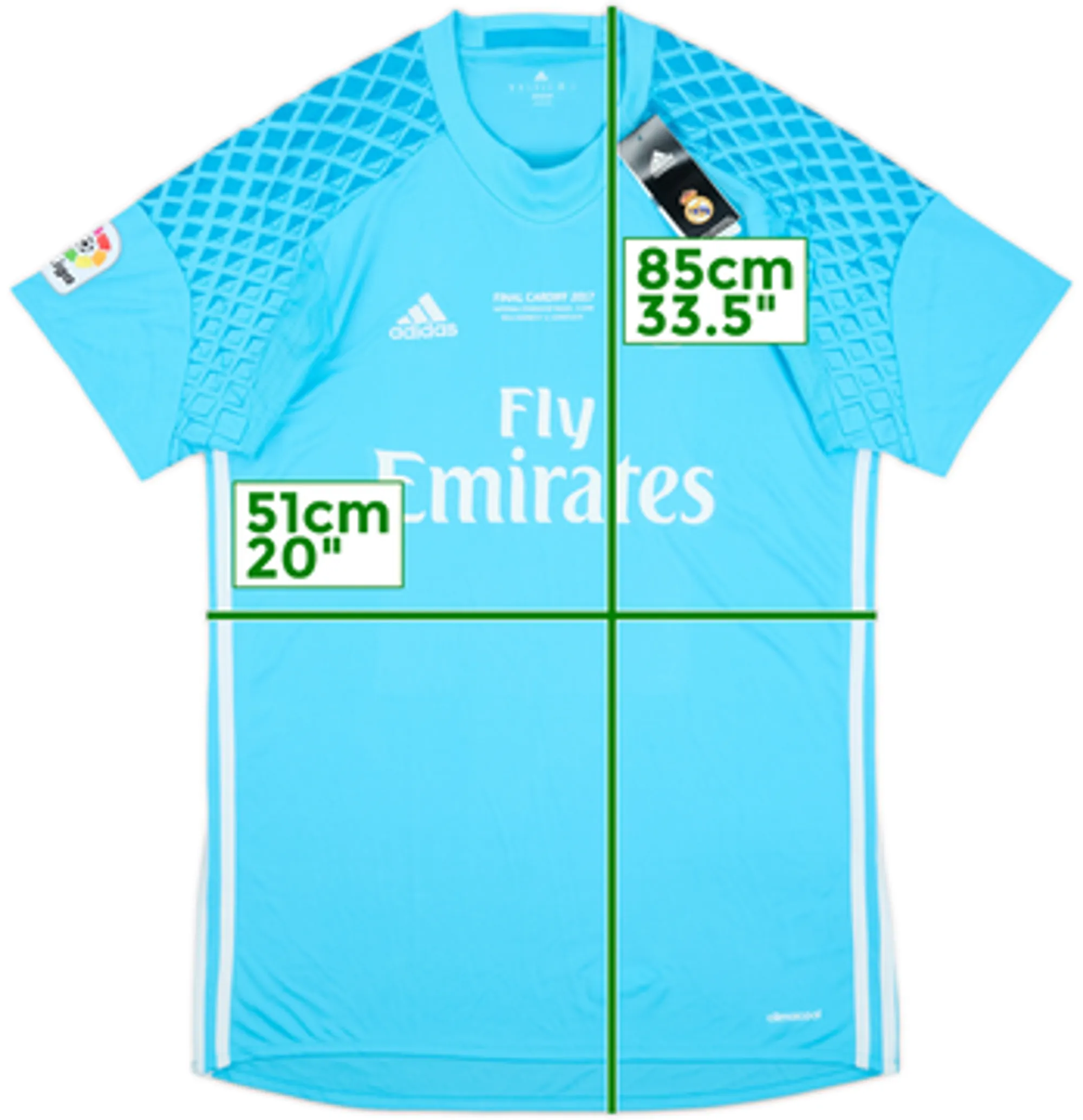 2016-17 Real Madrid GK S/S Shirt (M)