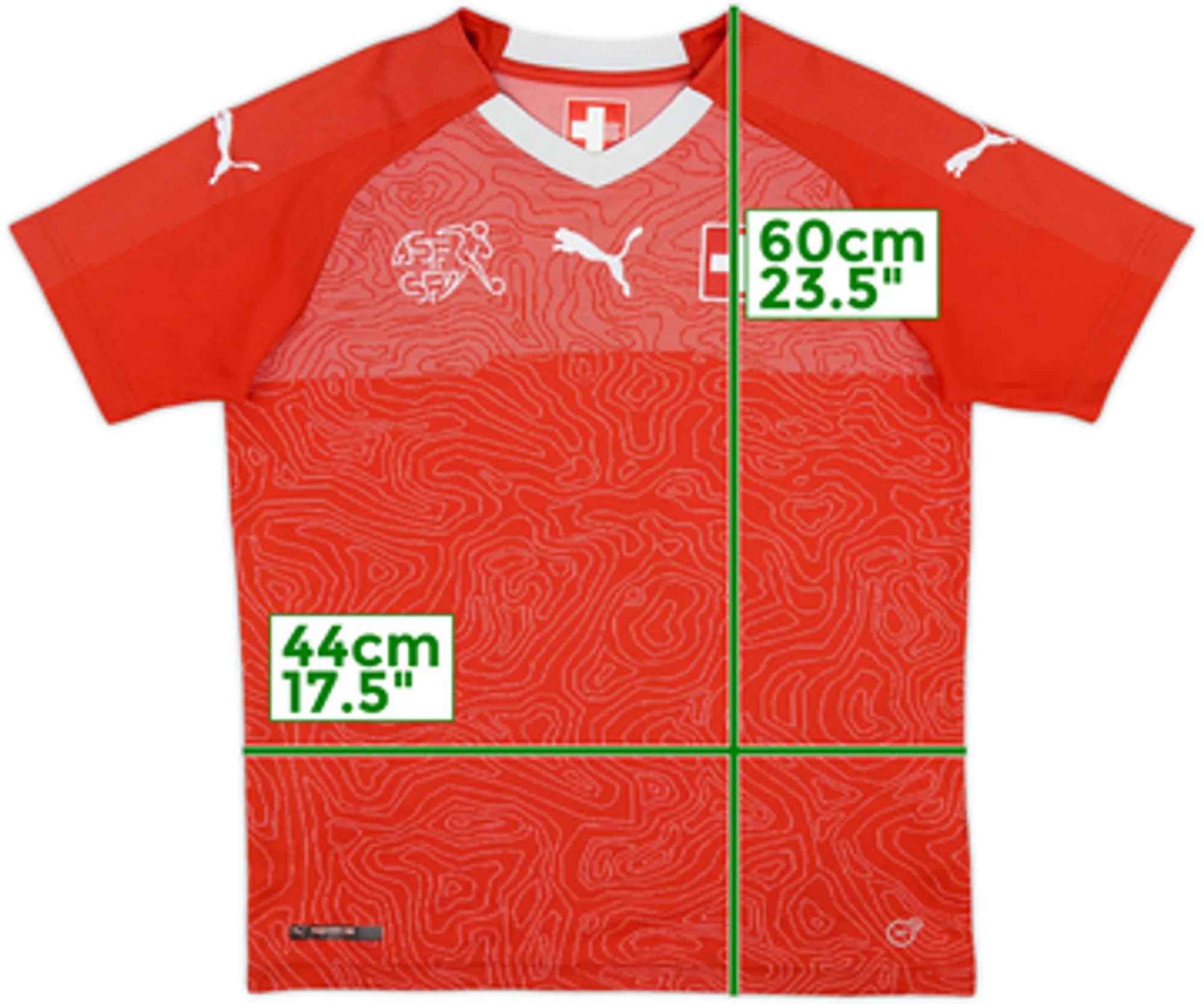 2018-20 Switzerland Home Shirt - 7/10 - (XL.Boys)