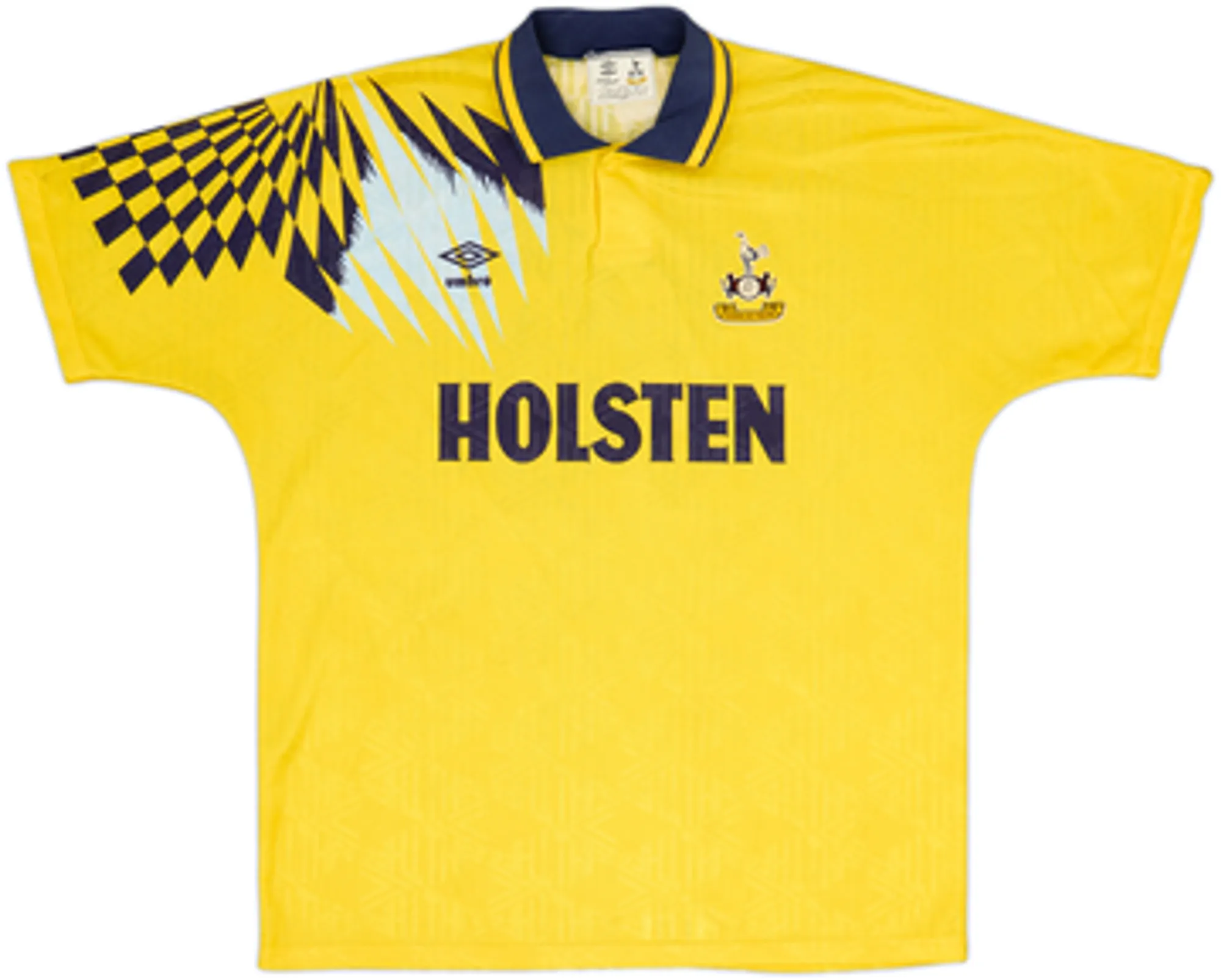1991-95 Tottenham Away Shirt Sheringham #10 - 8/10 - (XXL)