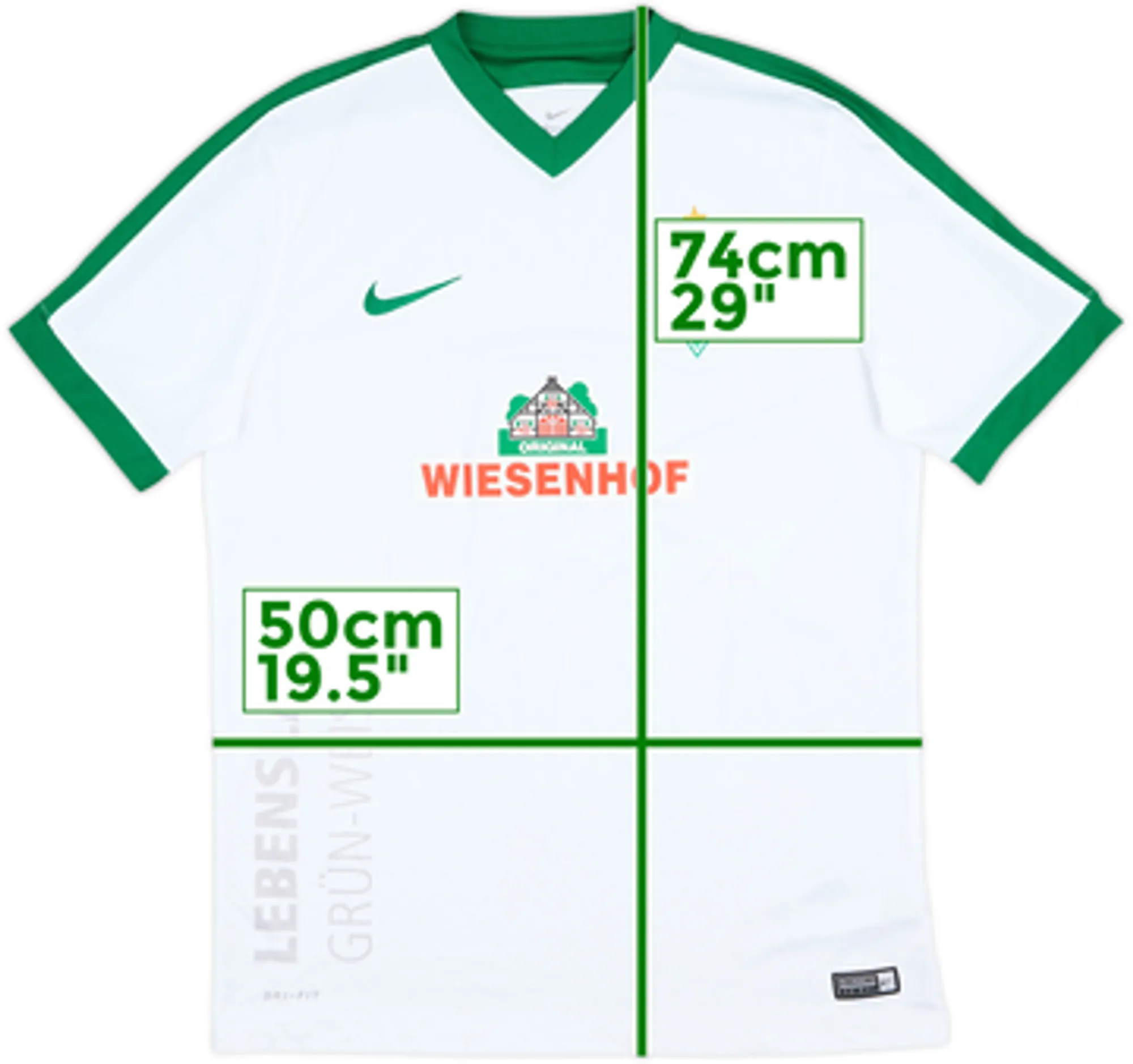 2016-17 Werder Bremen Third Shirt - 8/10 - (L)