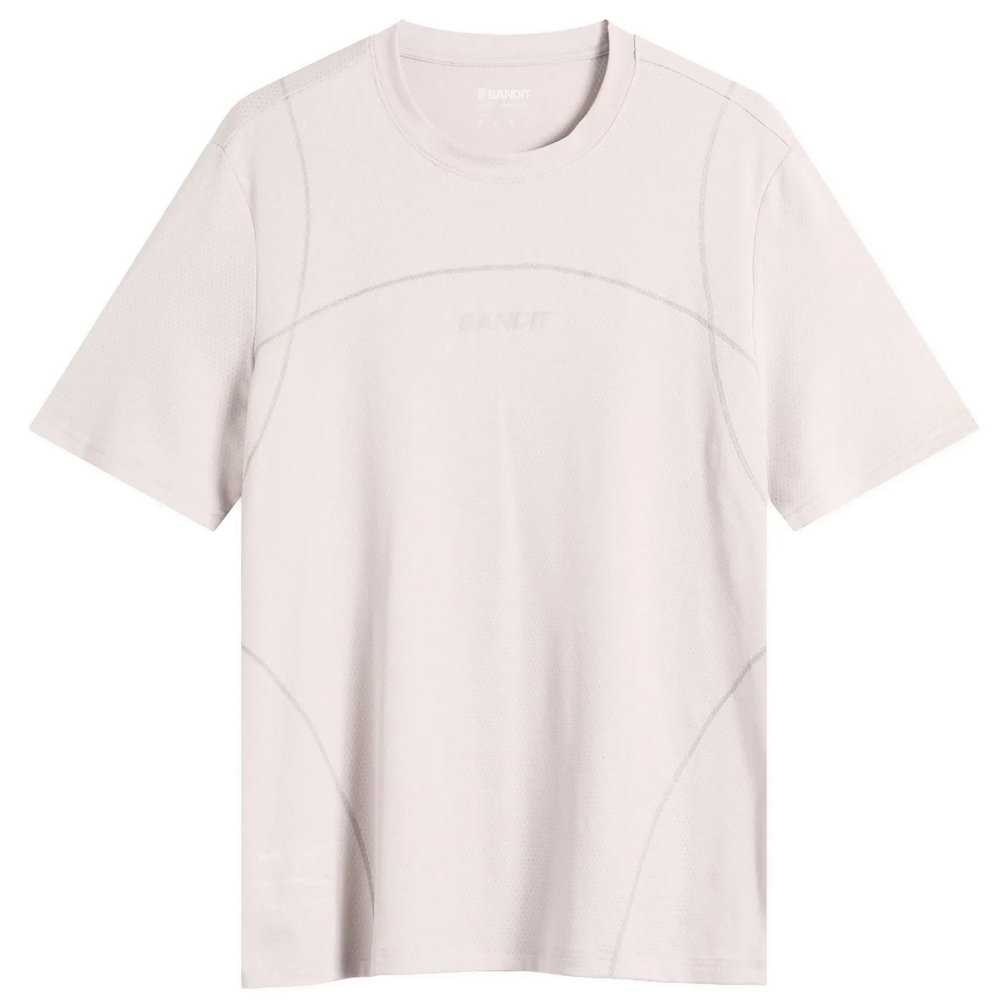 Bandit Men's Short Sleeve Micromesh Performance T-Shirt Ash