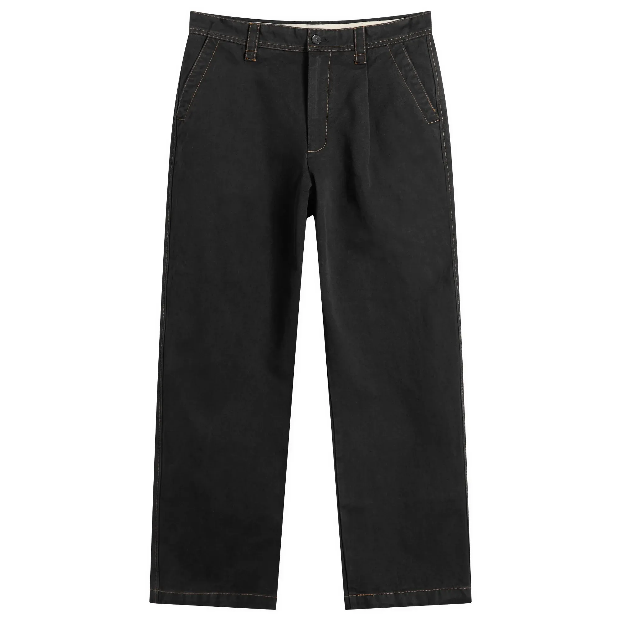 Bound Men's Heavy Canvas Workwear Trousers Black