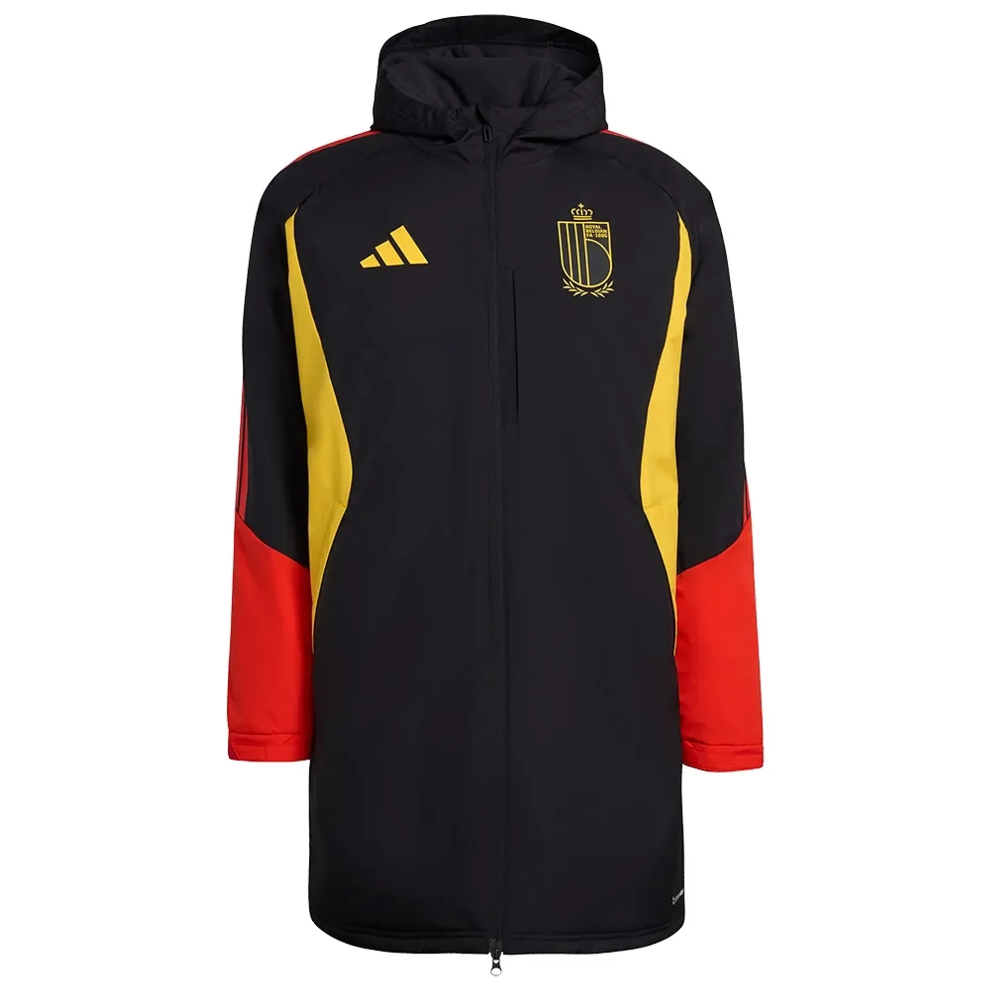 Belgium adidas Training Parka Jacket - Black