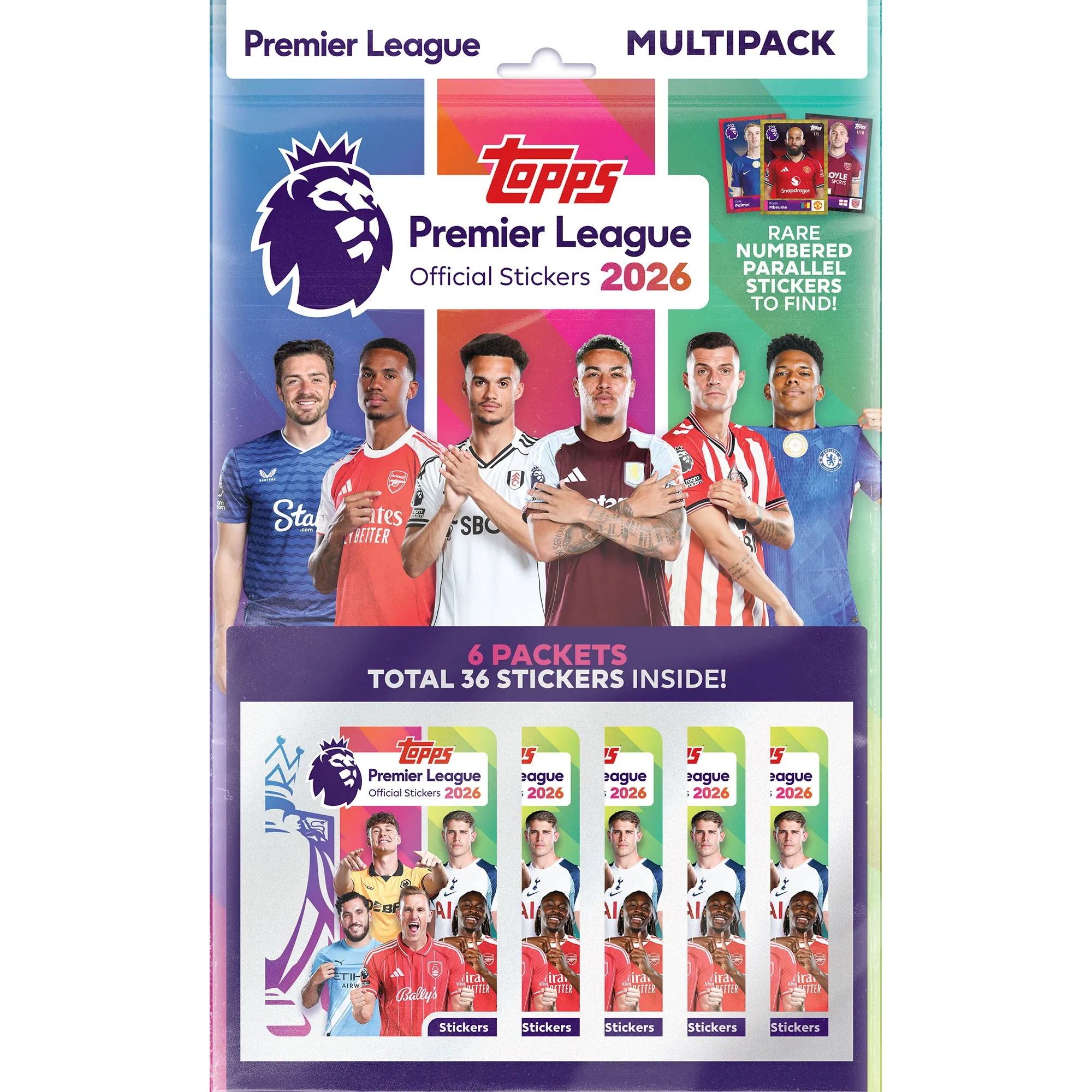 Premier League Topps 2026 Stickers Multipack