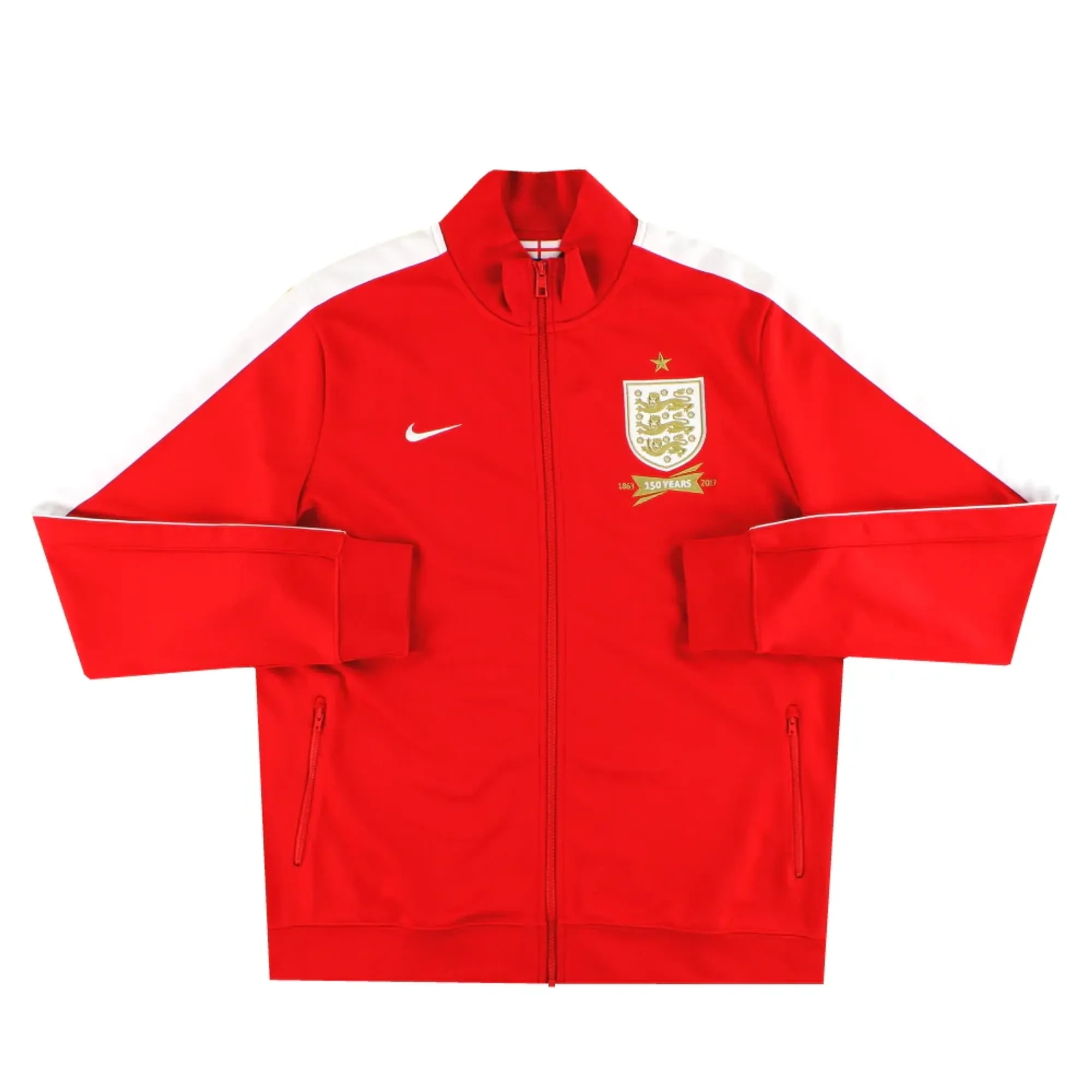 2013 England Nike '150th Anniversary' Track Jacket XL - England / Excellent 