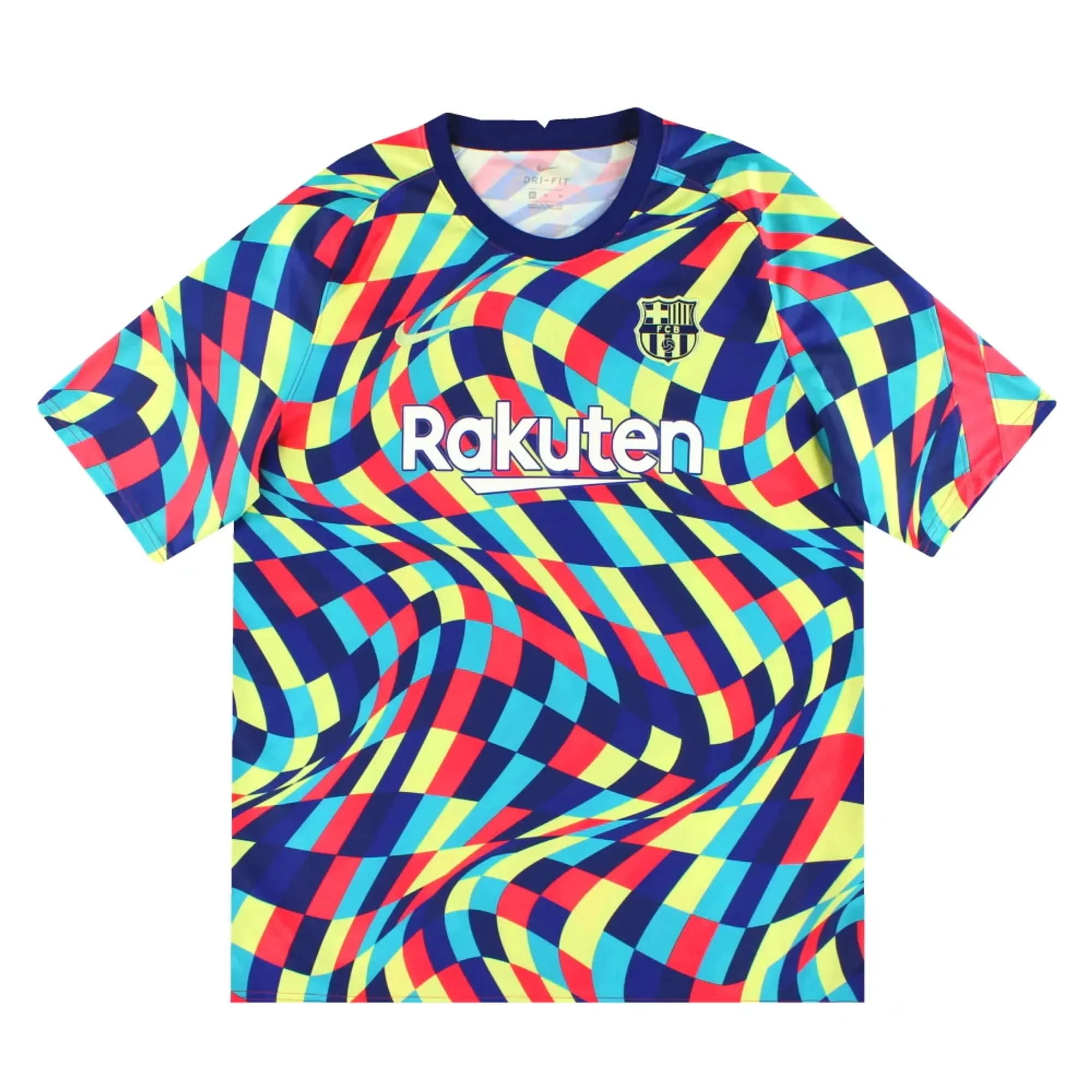 2021-22 Barcelona Nike Pre-Match Shirt XL - Barcelona / Excellent 