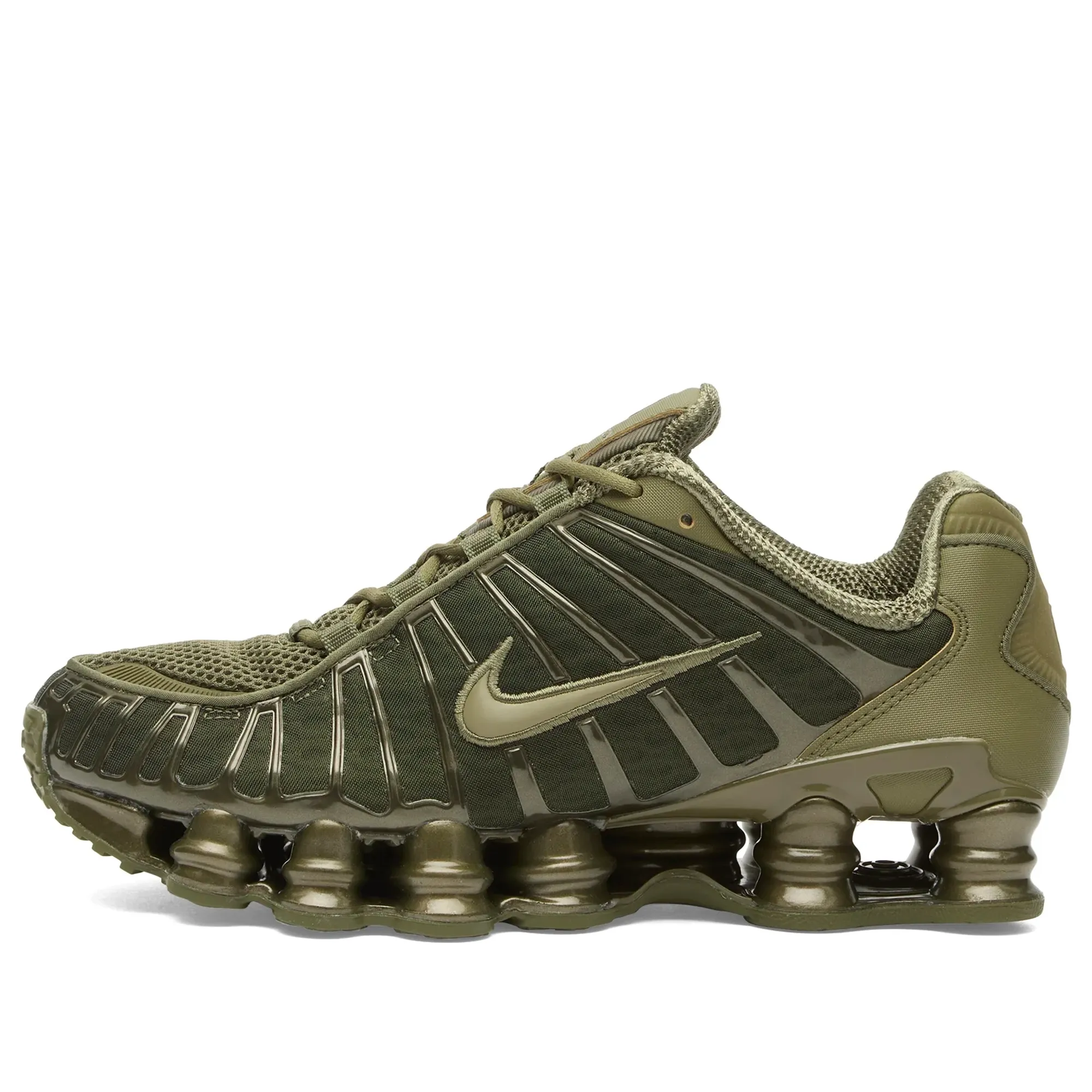 Nike Women's Shox Tl Sneaker Medium/Olive/Black