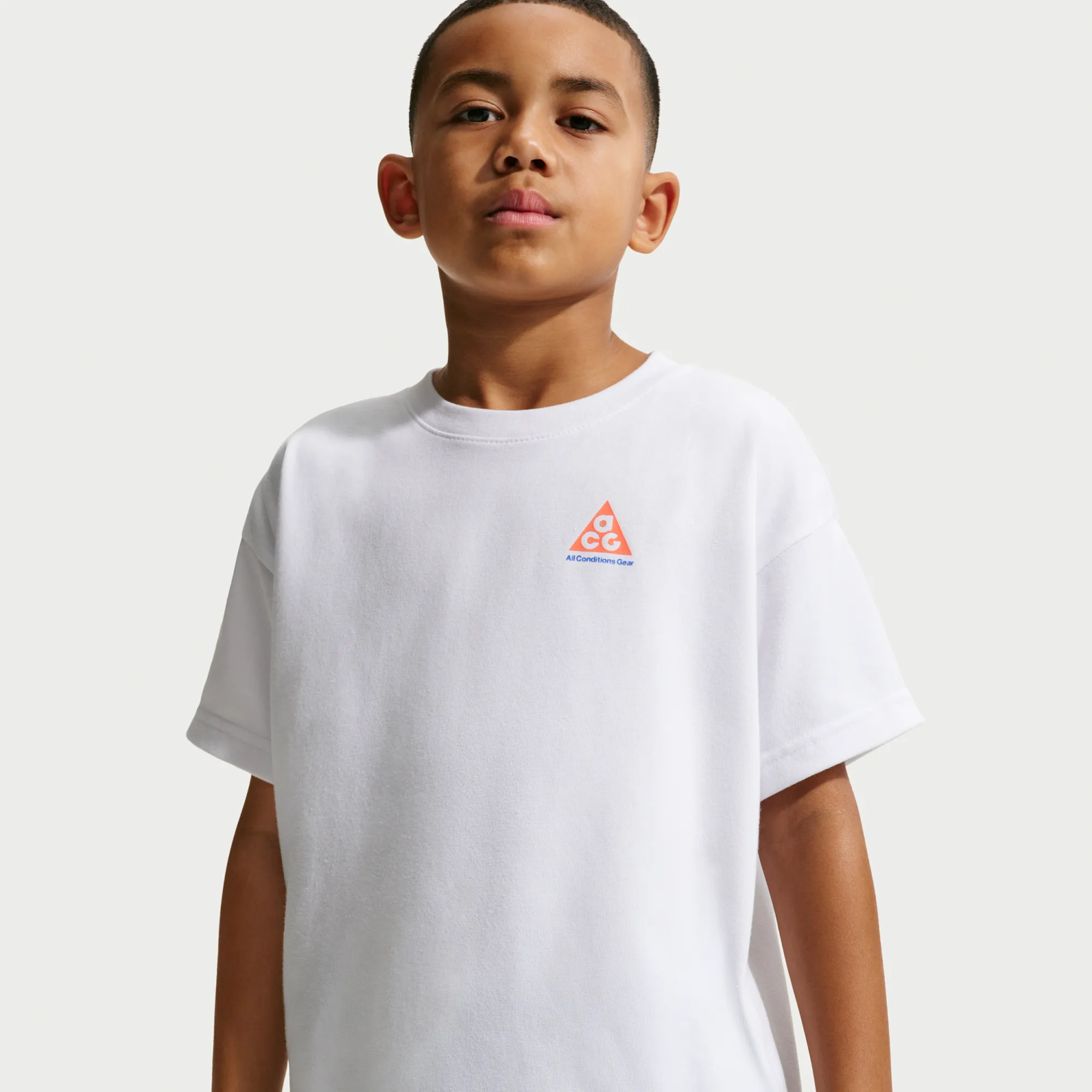 Nike ACG Kids' Dri-FIT Max90 T-Shirt - White