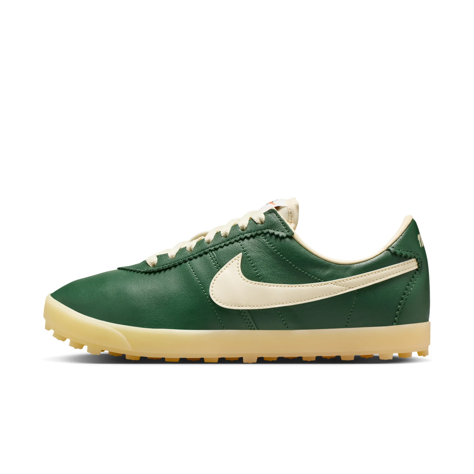 Nike Astrograbber Leather Trainers In Green