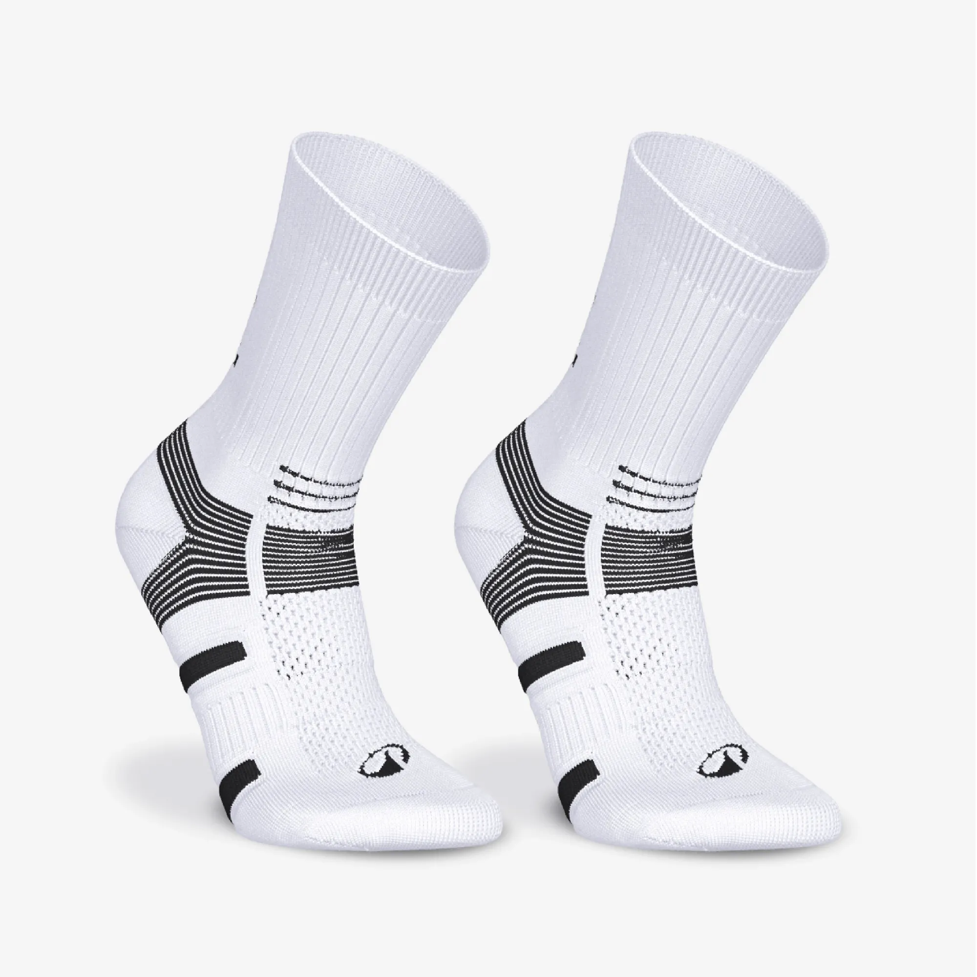 Adult Mid Handball Socks Hb500 - White