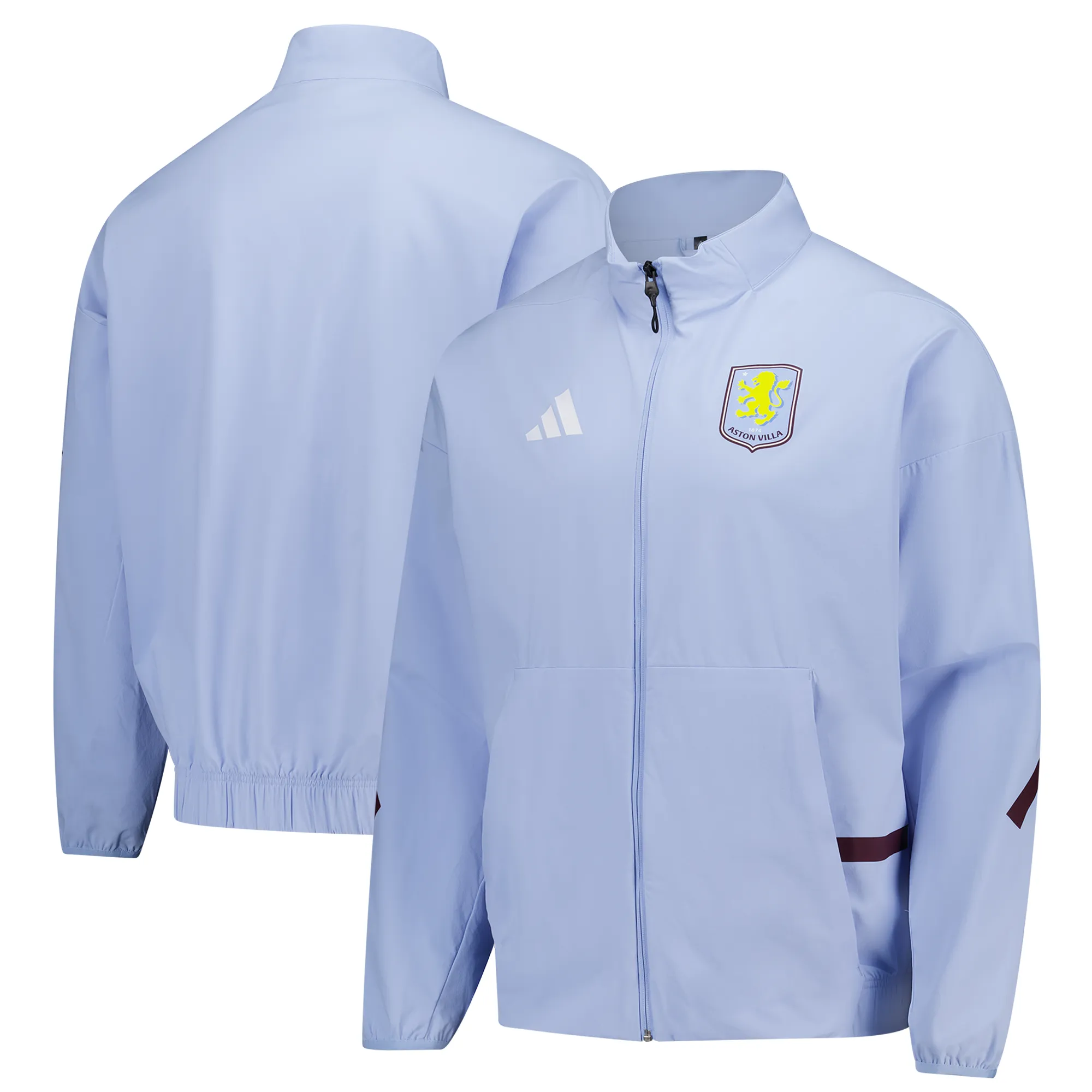 Aston Villa adidas Anthem Jacket - Blue