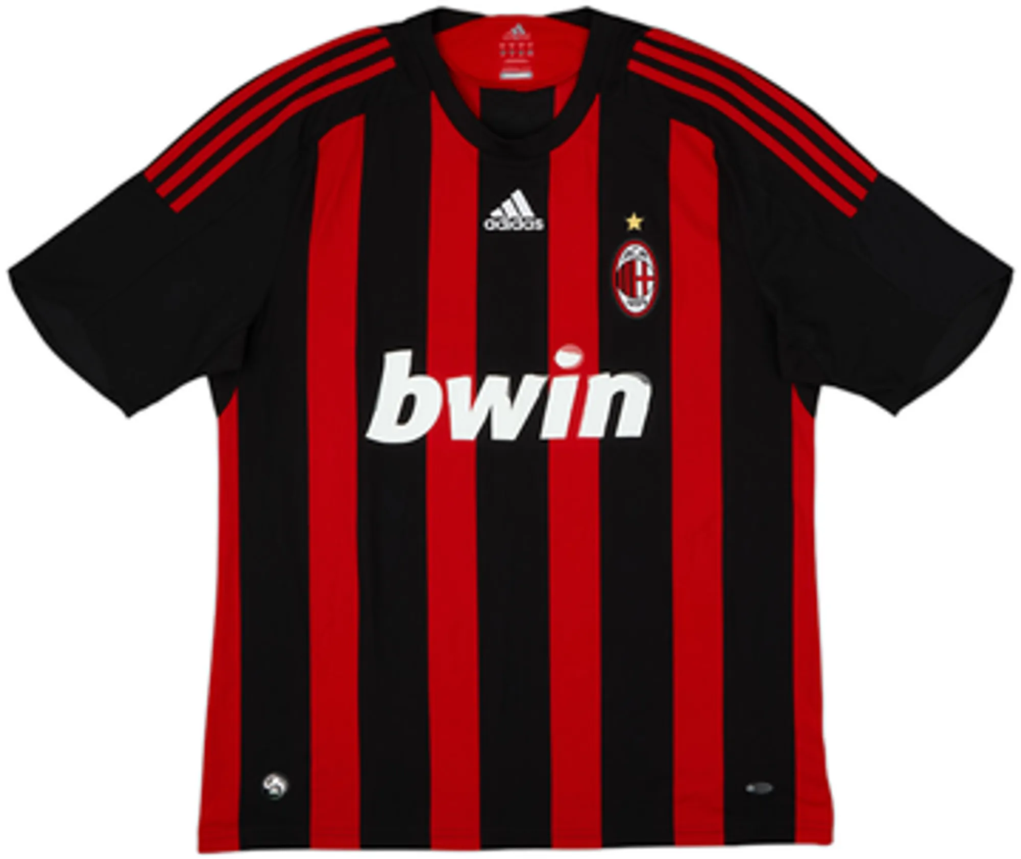 2008-09 AC Milan Home Shirt Inzaghi #9 - 5/10 - (XL)