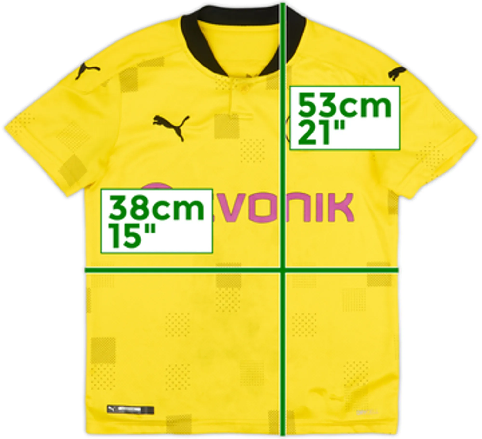 2020-21 Borussia Dortmund European Home Shirt - 6/10 - (S.Boys)