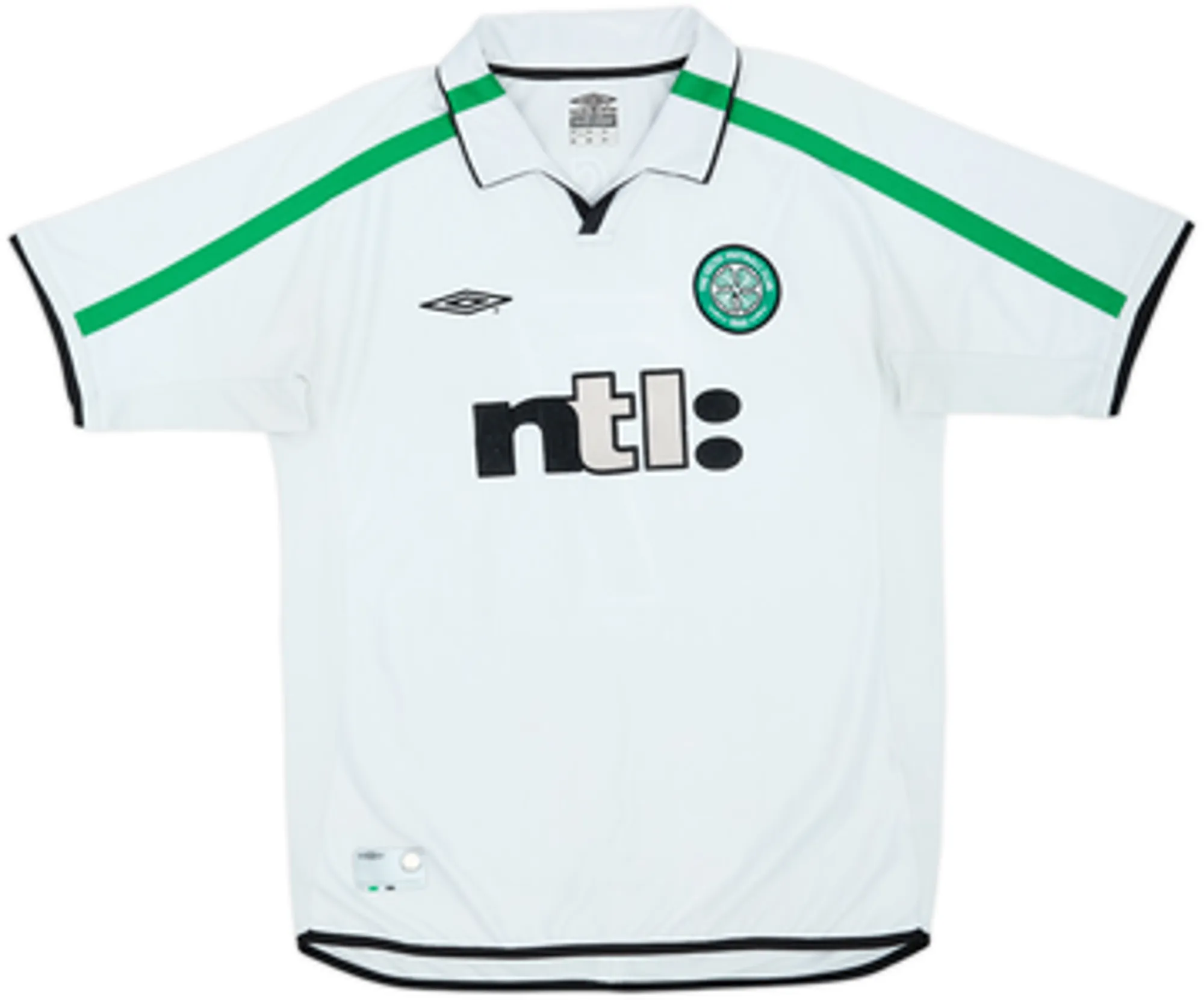 2001-02 Celtic Away Shirt Larsson #7 - 6/10 - (L)