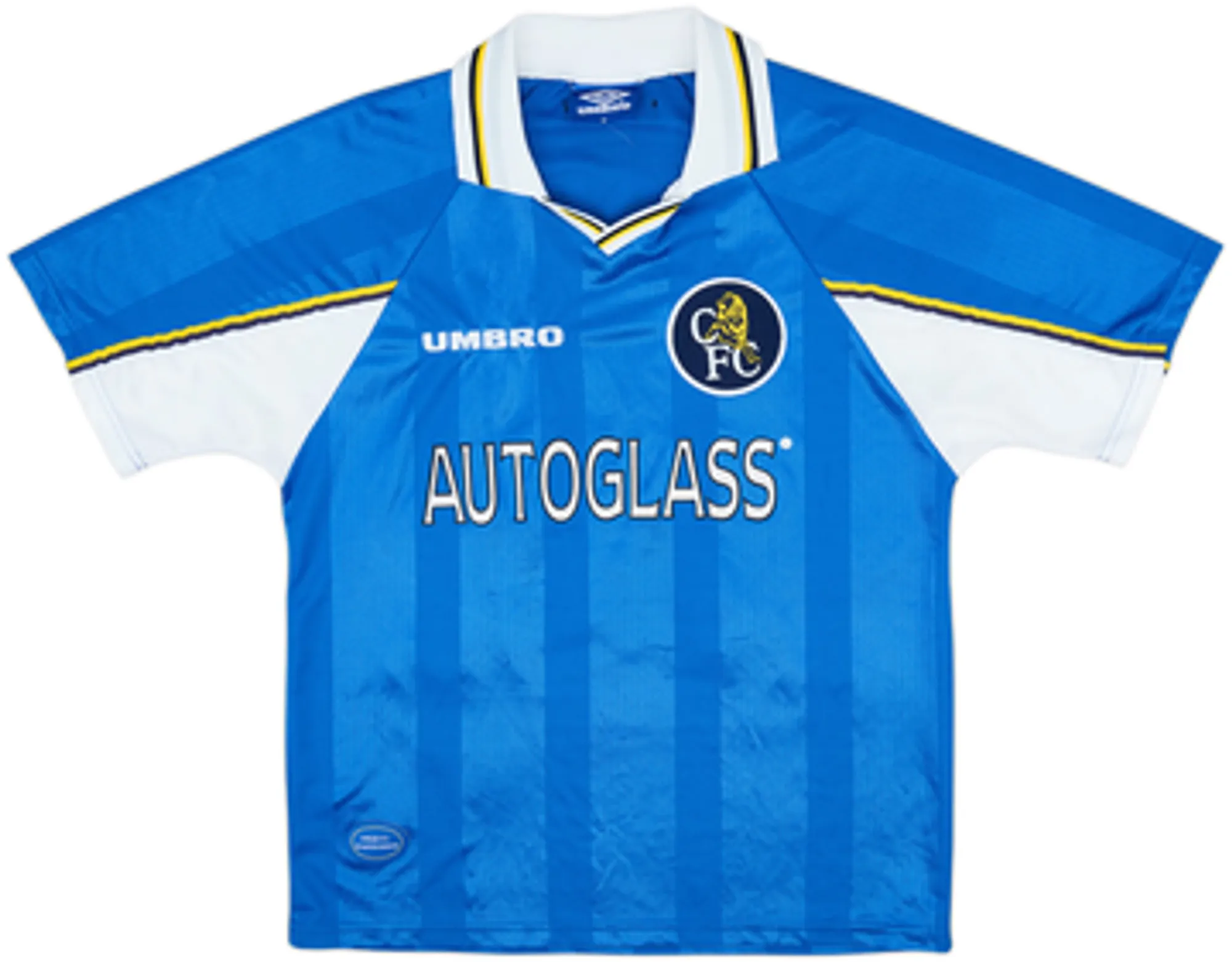 1997-99 Chelsea Home Shirt Zola #25 - 9/10 - (M)