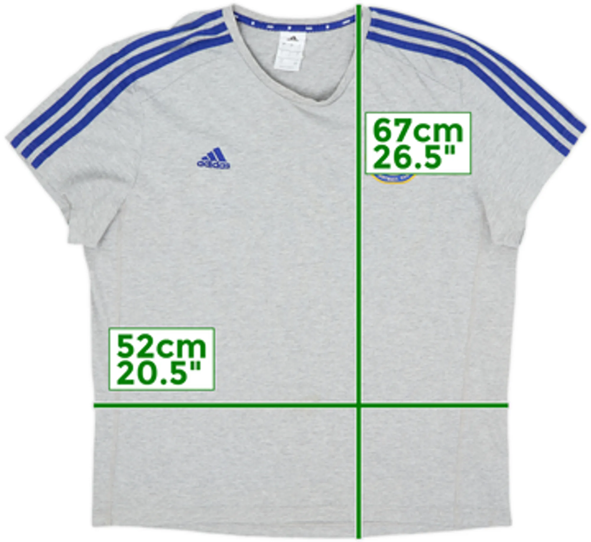2015-16 Chelsea adidas Cotton Tee - 7/10 - (Women's L)