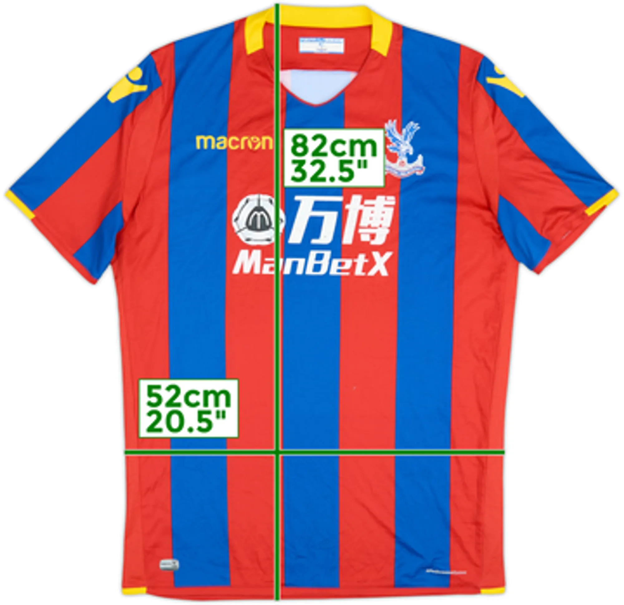 2017-18 Crystal Palace Home Shirt - 5/10 - (XXL)