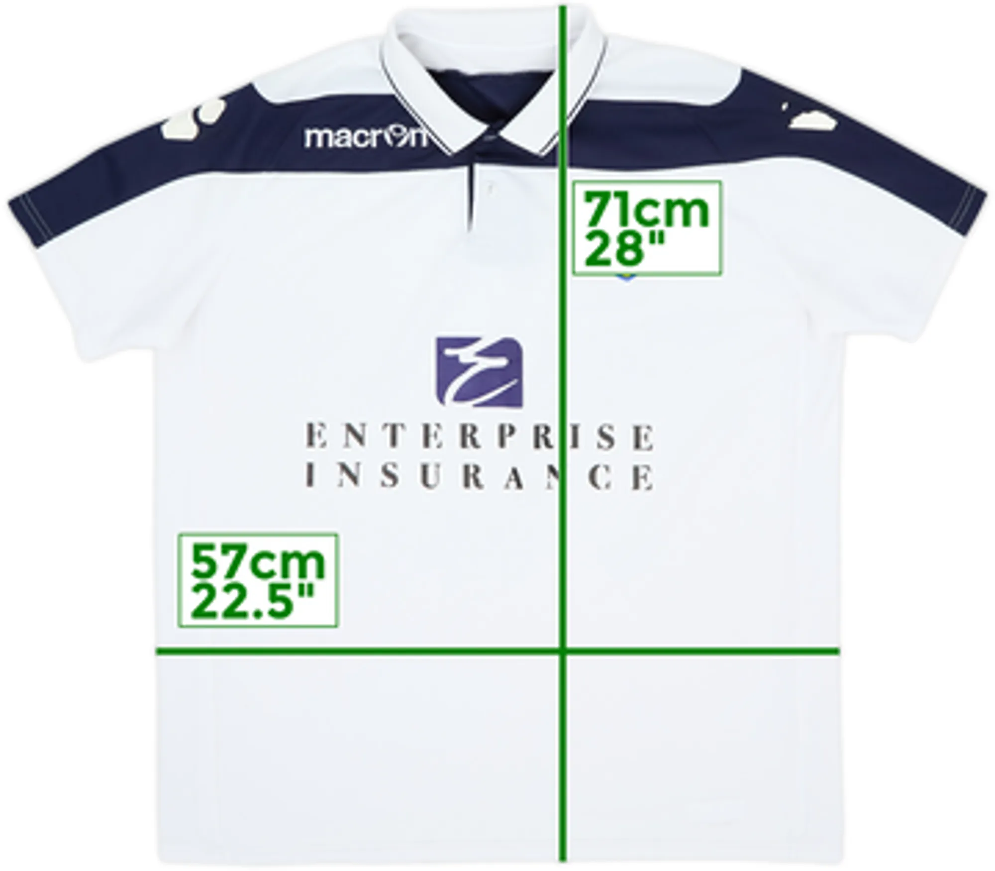 2010-11 Leeds Macron Polo Shirt - 5/10 - (L)