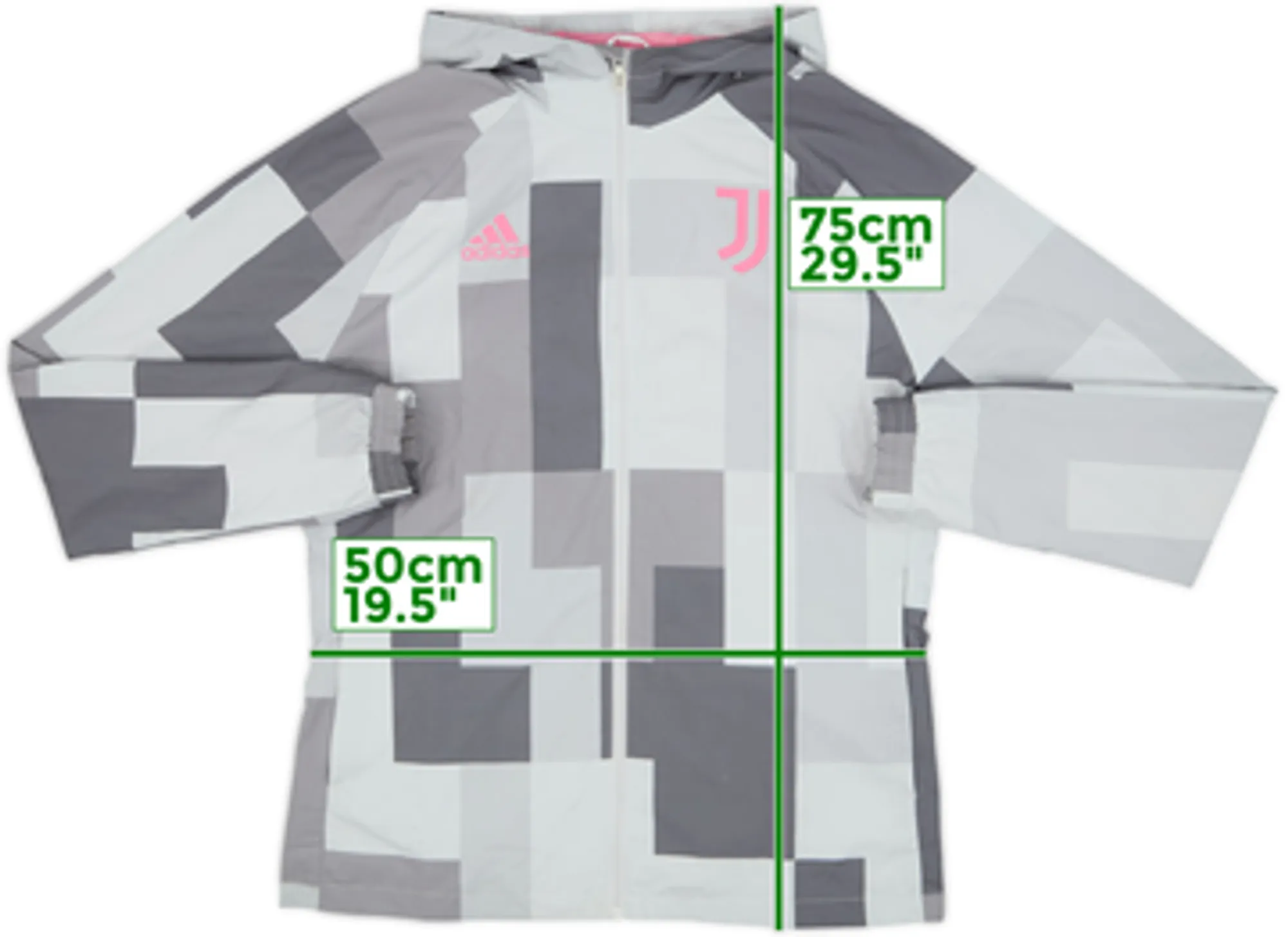 2022-23 Juventus adidas Hooded Track Jacket - 7/10 - (M)