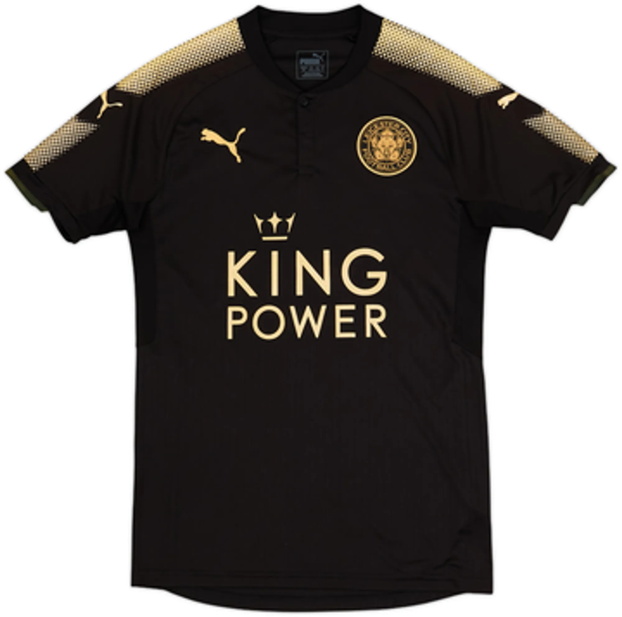 2017-18 Leicester Away Shirt Vardy #9 - 9/10 - (S)