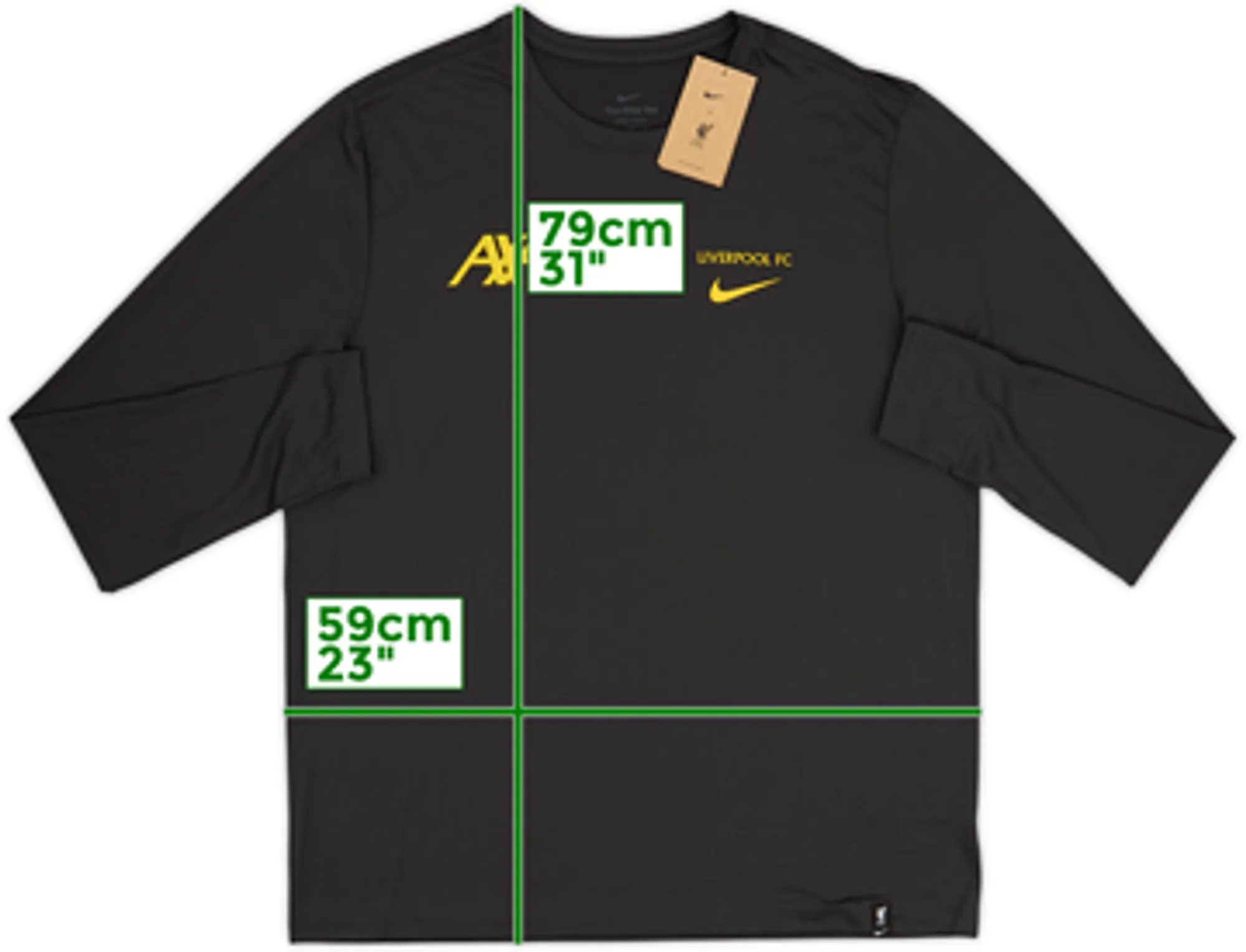 2021-22 Liverpool Nike Dri-Fit Training L/S Shirt (M)