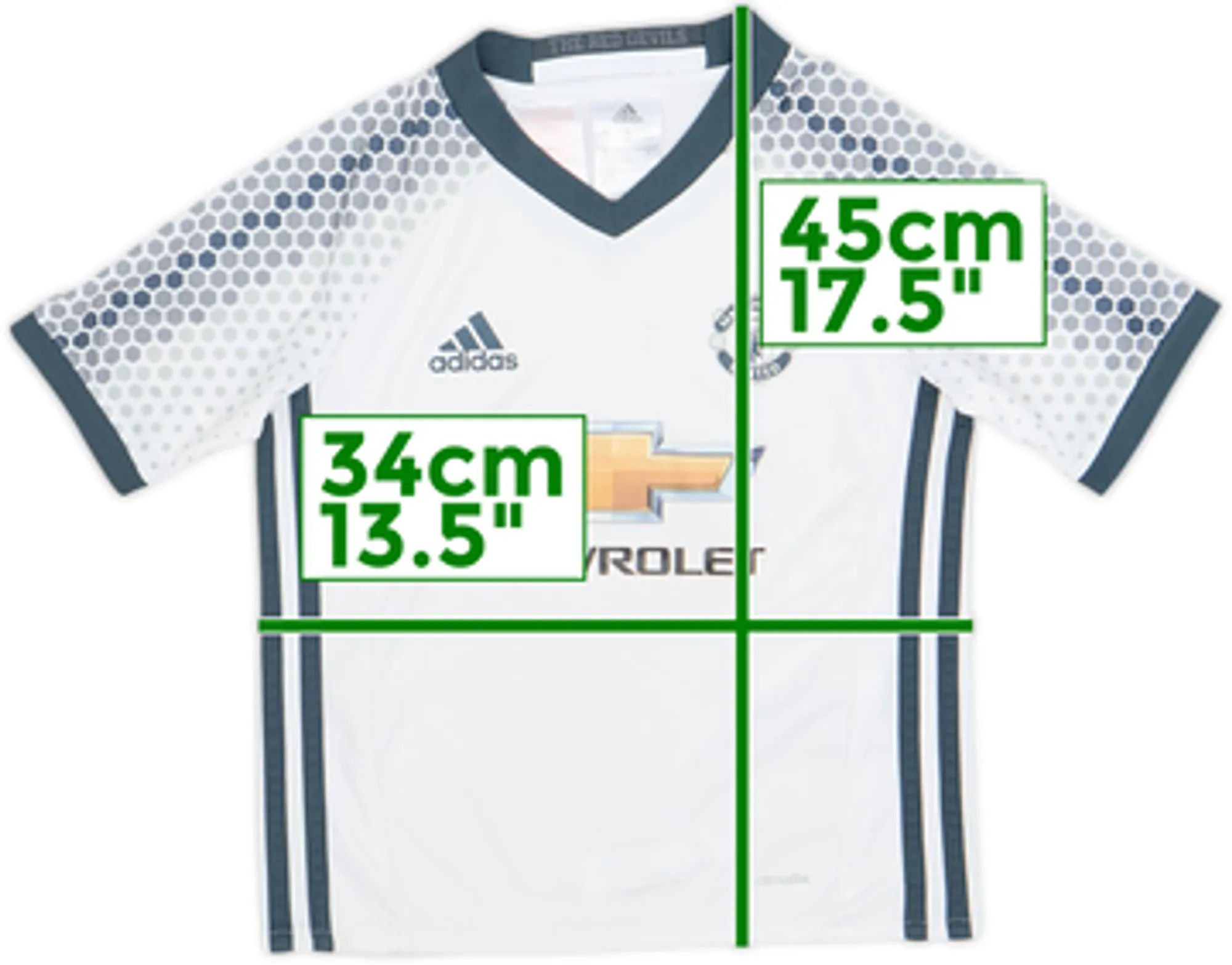 2016-17 Manchester United Third Shirt - 7/10 - (5-6 Years)