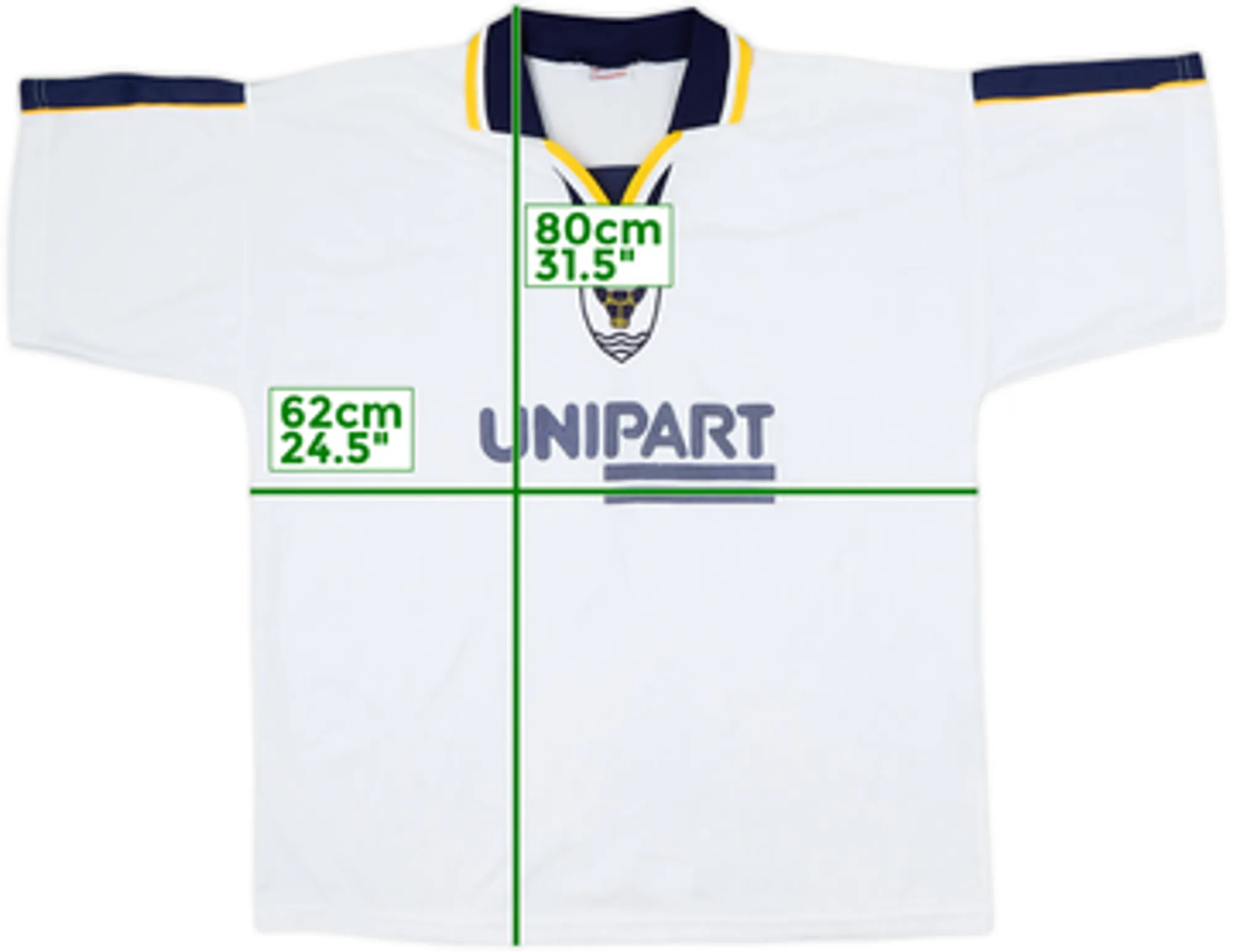 1996-98 Oxford United Away Shirt - 8/10 - (XL)