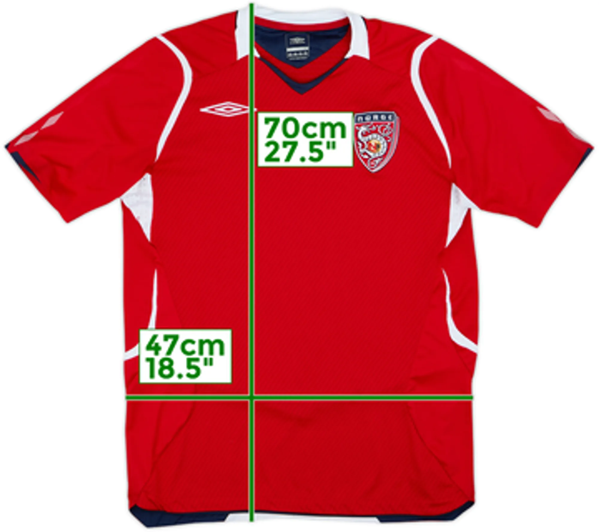 2008 Norway Home Shirt - 8/10 - (S)