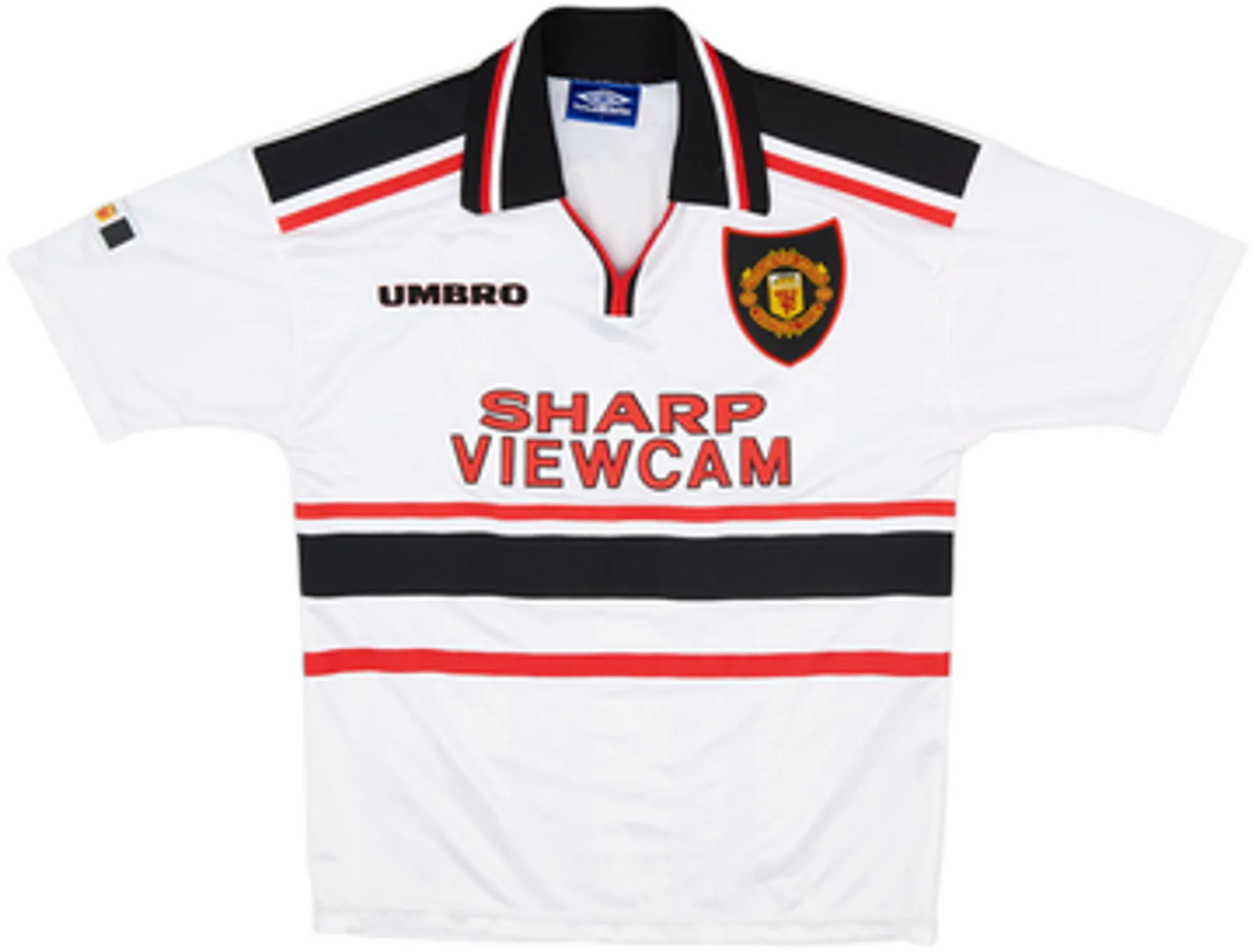 1997-99 Manchester United Away Shirt Sheringham #10 - 8/10 - (Y)