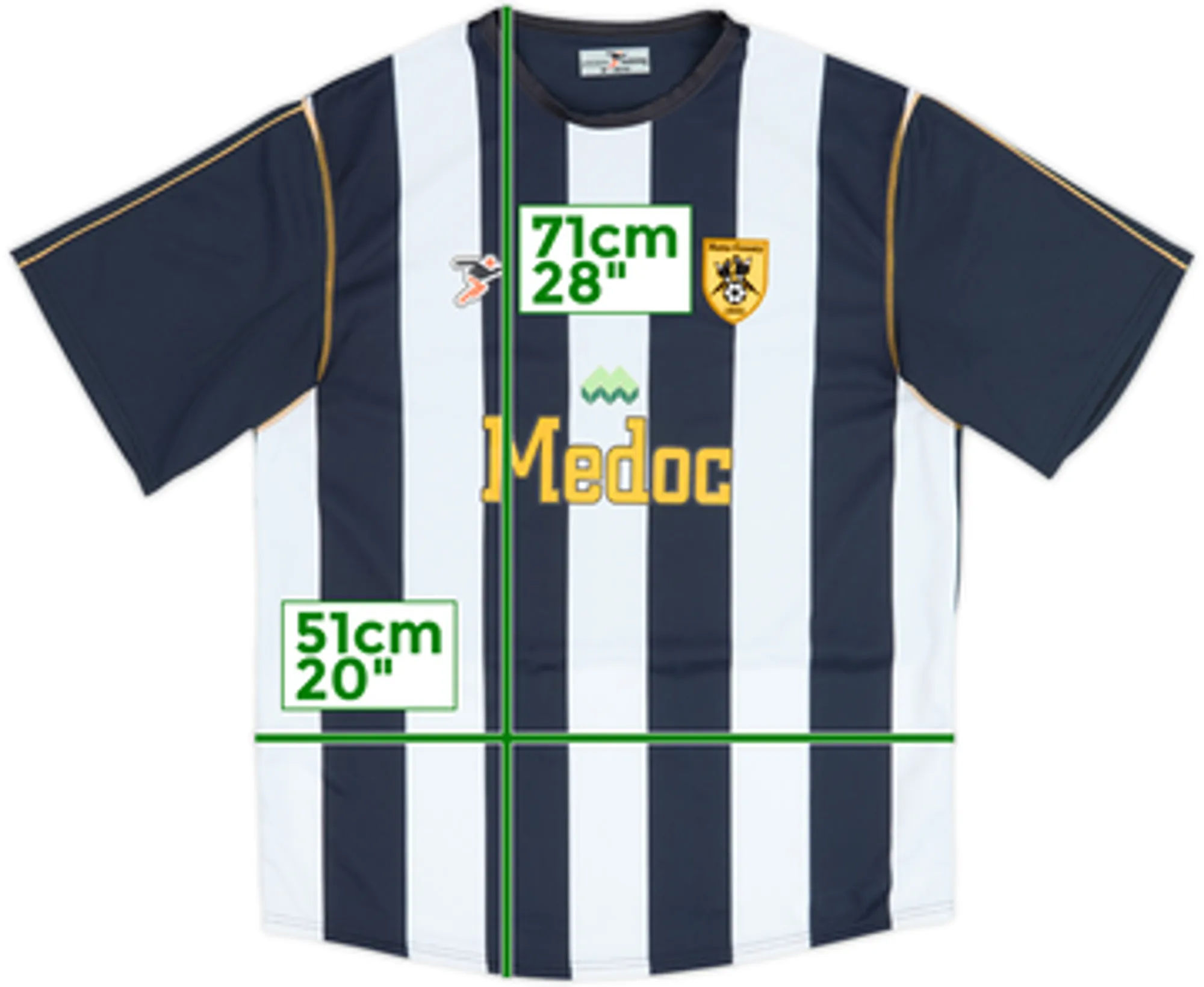 2006-07 Notts County Home Shirt - 7/10 - (M)