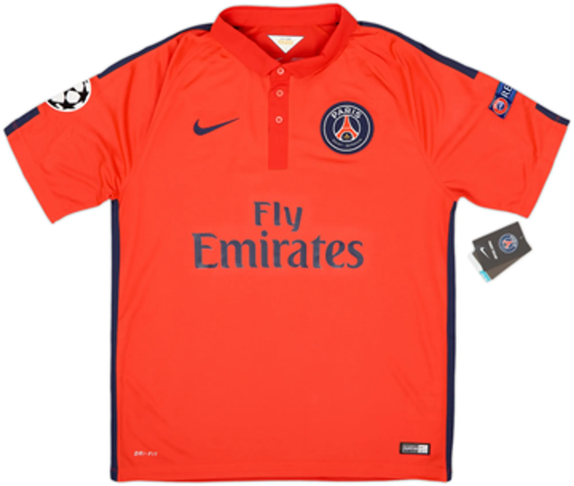 2014-15 Paris Saint-Germain Third Shirt Ibrahimovic #10 (L)