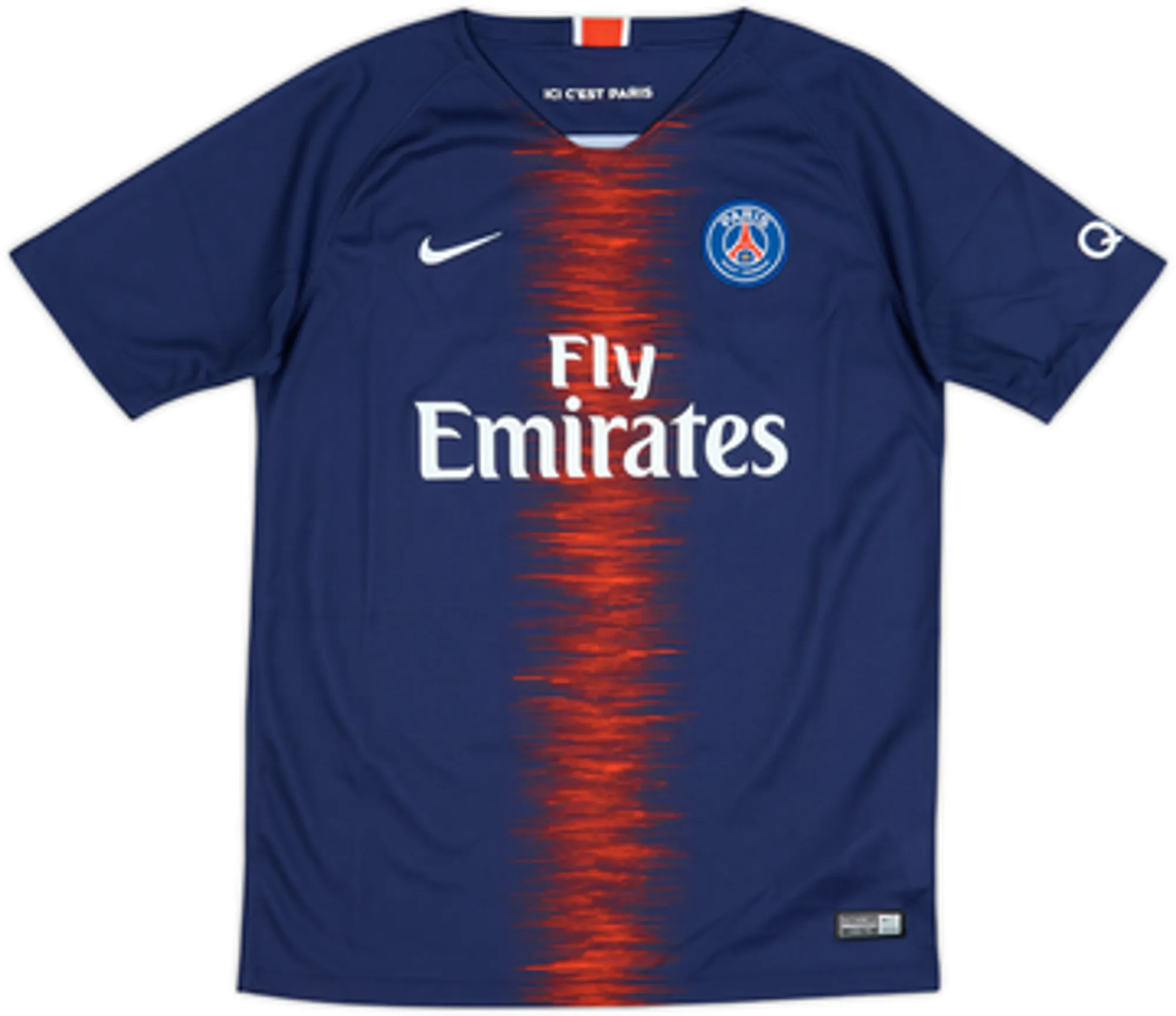2018-19 Paris Saint-Germain Home Shirt Neymar Jr #10 - 10/10 - (XL)