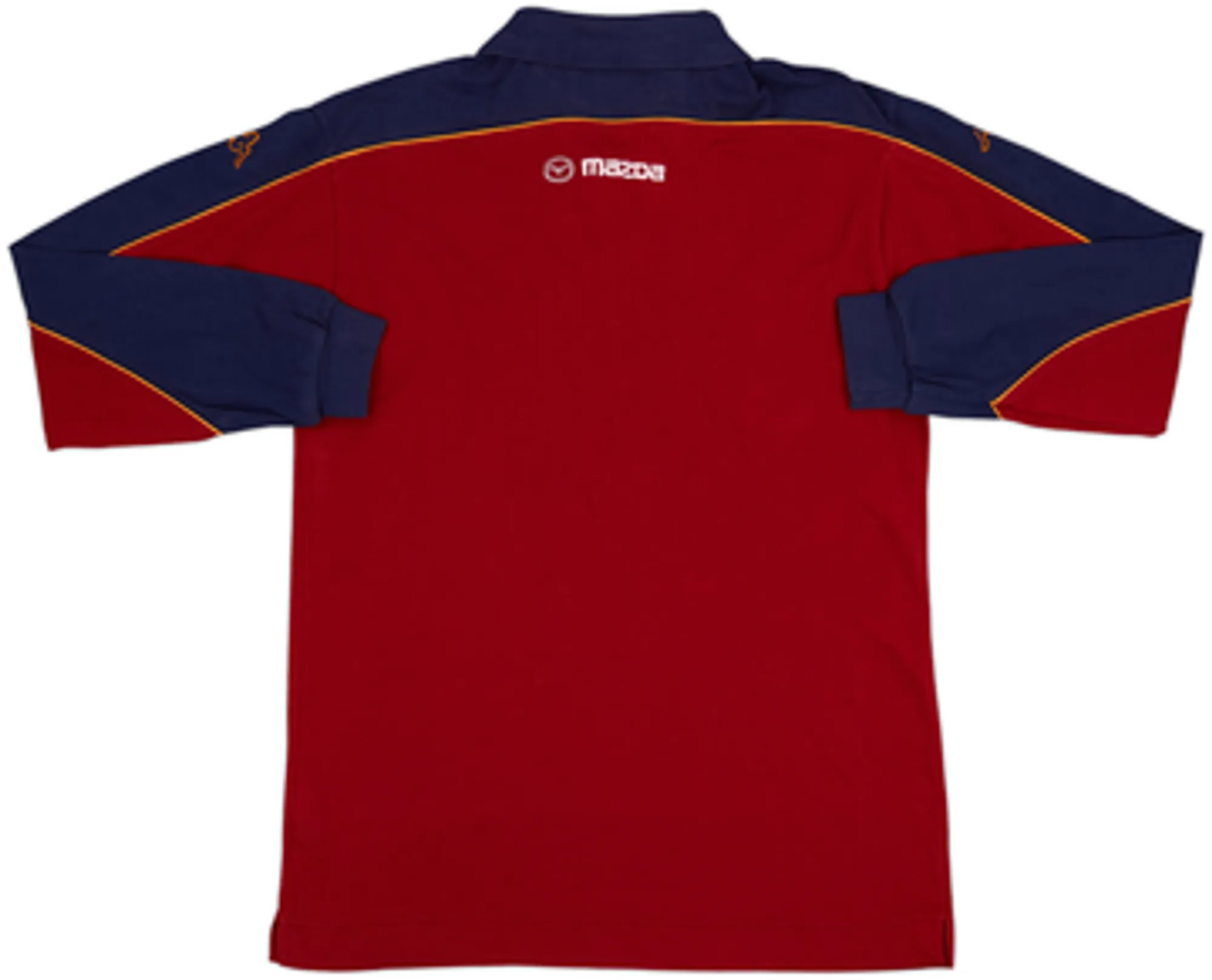 2002-03 Roma Kappa Polo L/S Shirt - 8/10 - (XXL)