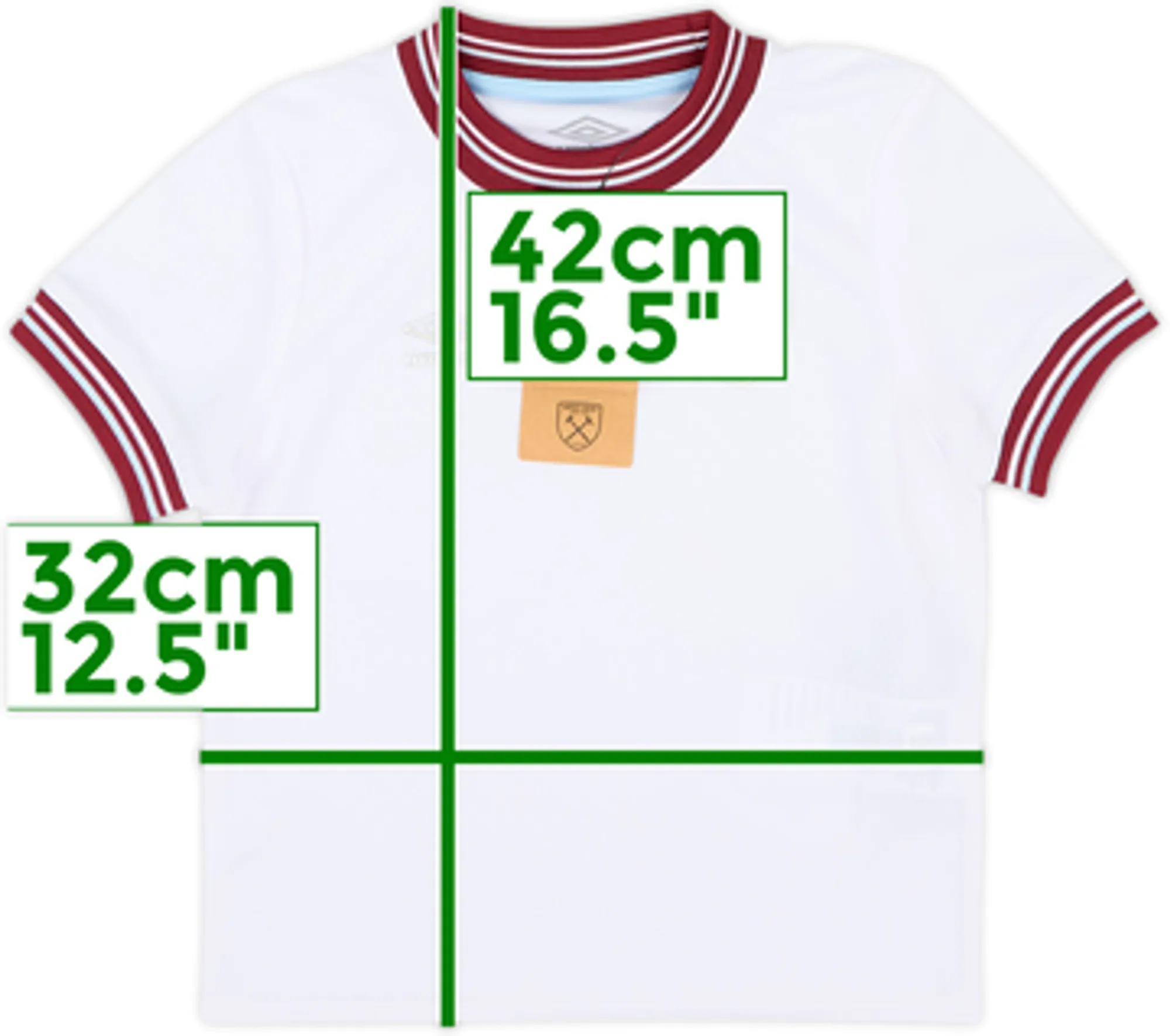 2023-24 West Ham Away Shirt (4-5 Years)