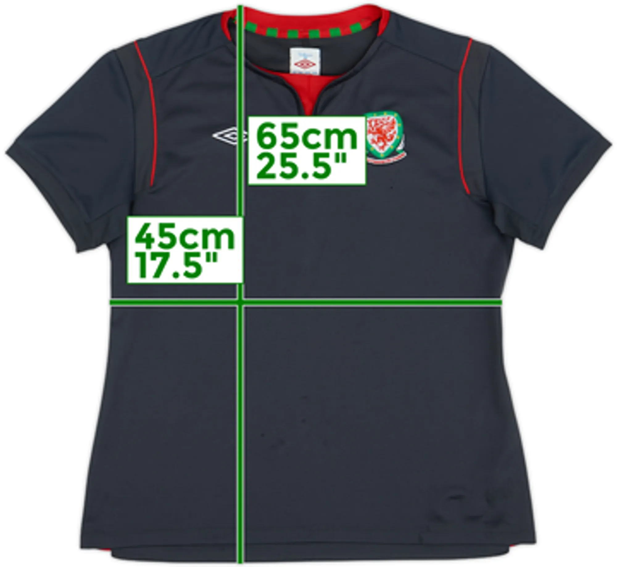 2011-12 Wales Away Shirt - 9/10 - (Women's M)