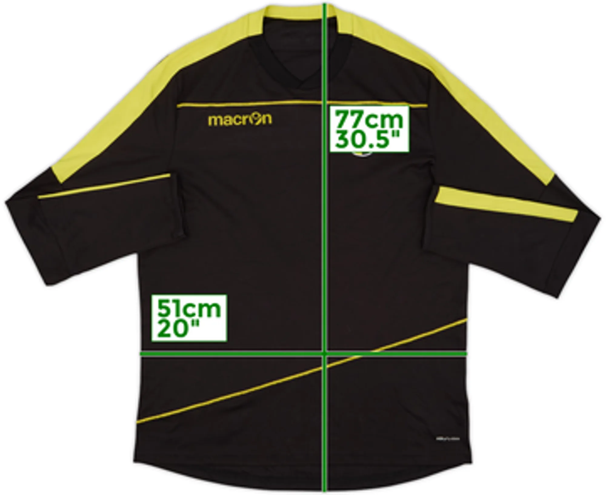 2015-16 Vitesse Macron Training L/S Shirt - 8/10 - (L)