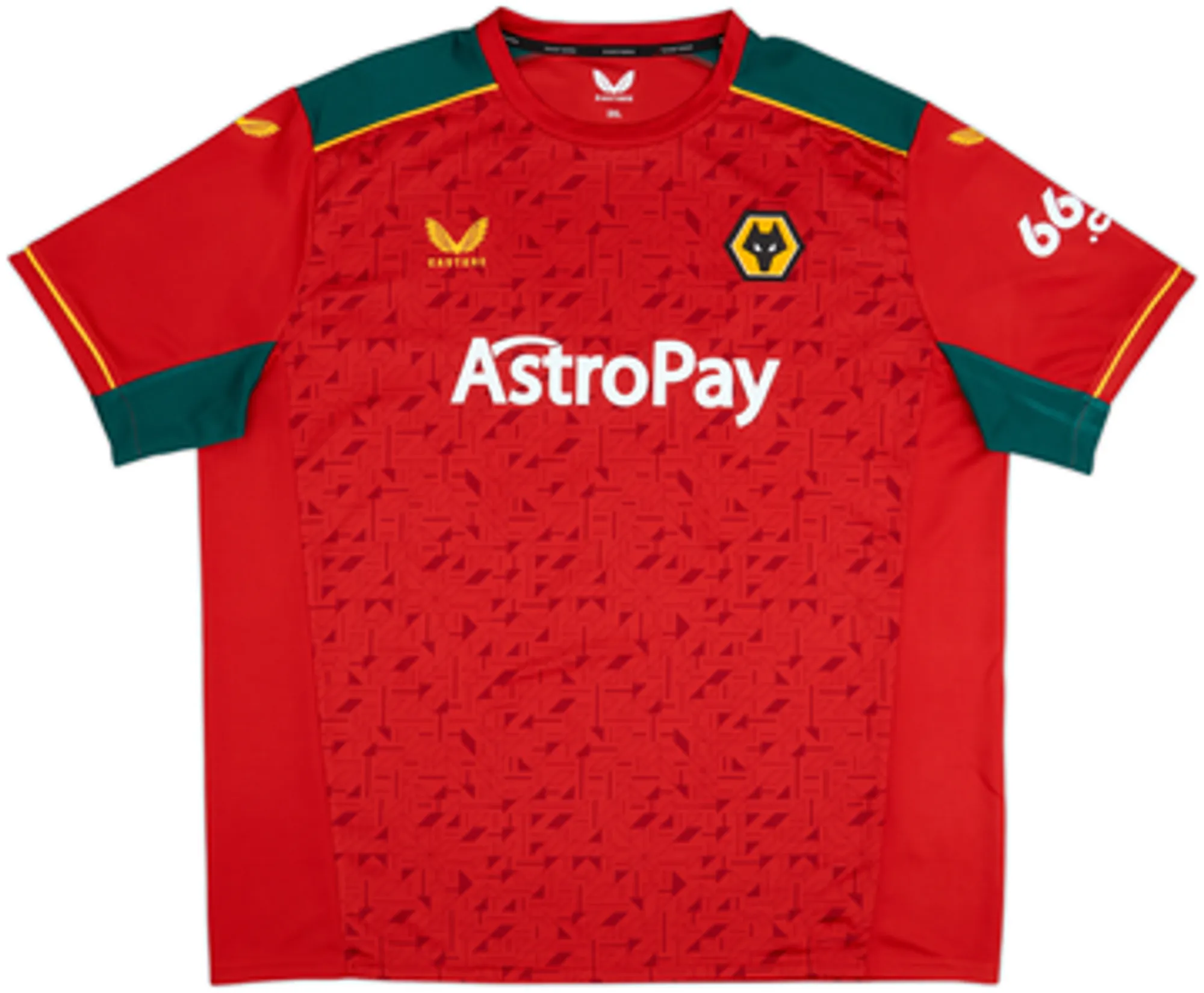 2023-24 Wolves Away Shirt Cunha #12 - 10/10 - (L)