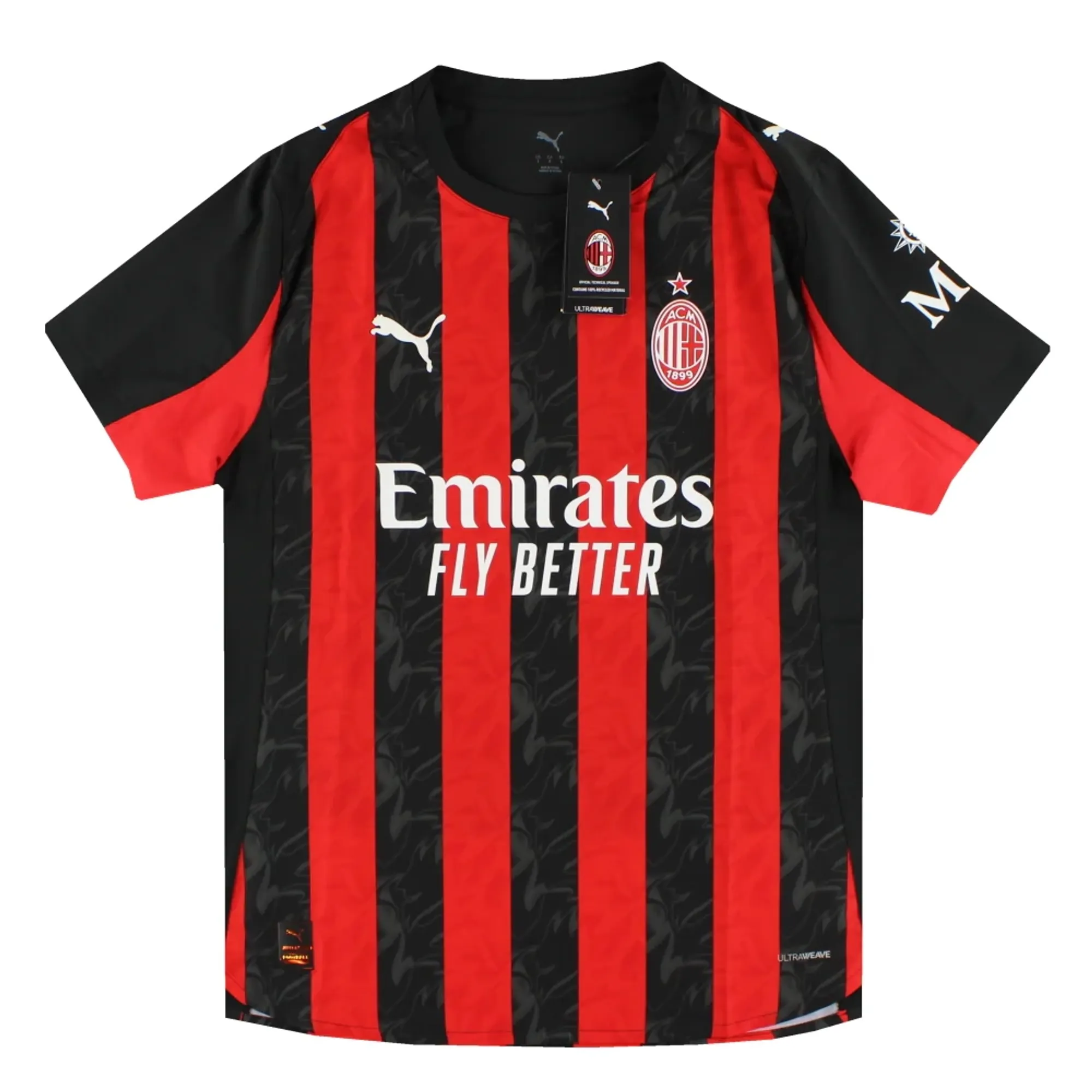 2025-26 AC Milan Puma Authentic Home Shirt *w/tags* - AC Milan / w/tags 