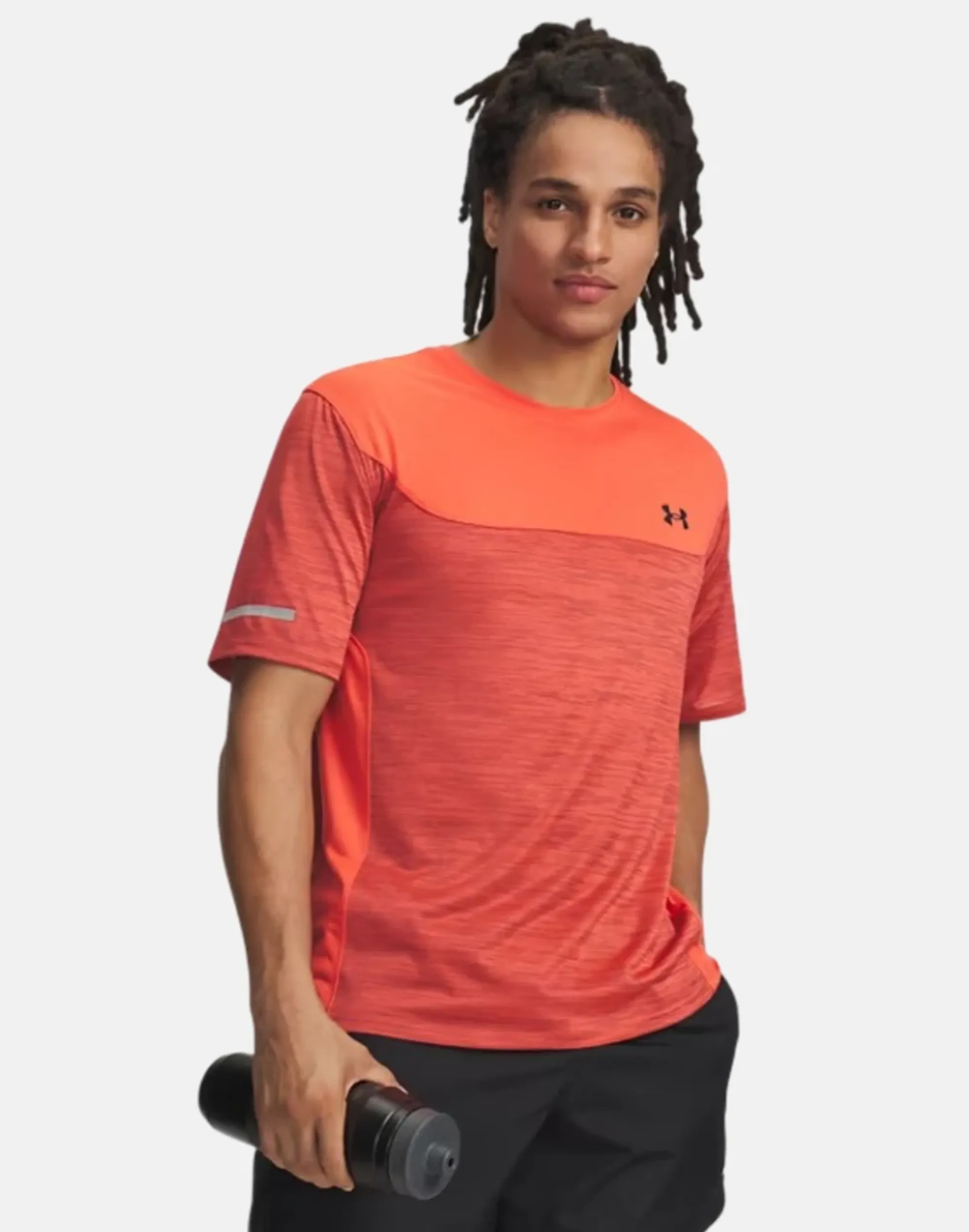 Under Armour  Tech™ Utility Men's Short Sleeve Venom Red / Black L