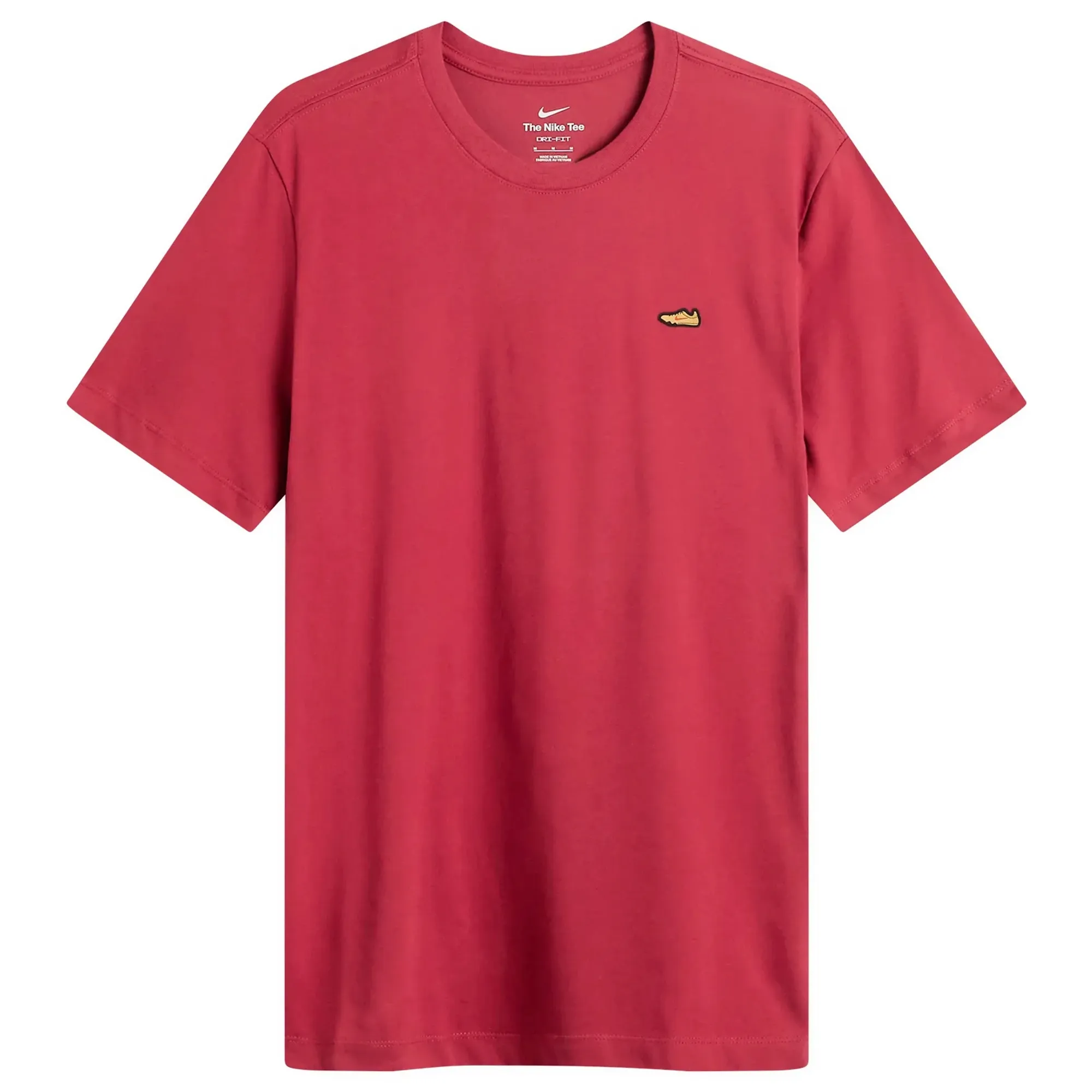 Nike Men's Dri-Fit Retro Running T-Shirt Team Crimson