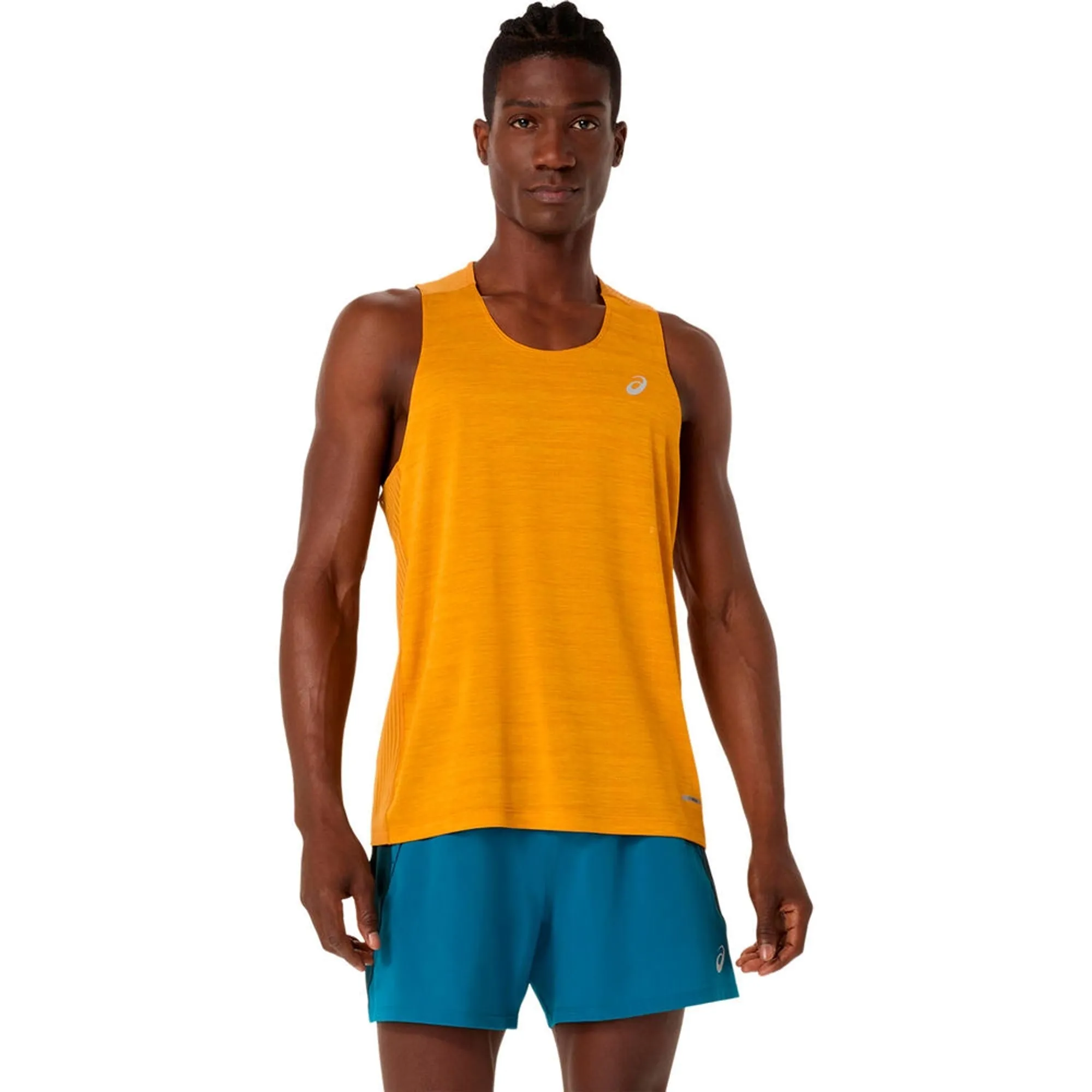 ASICS Road Running shirt Men-yellow