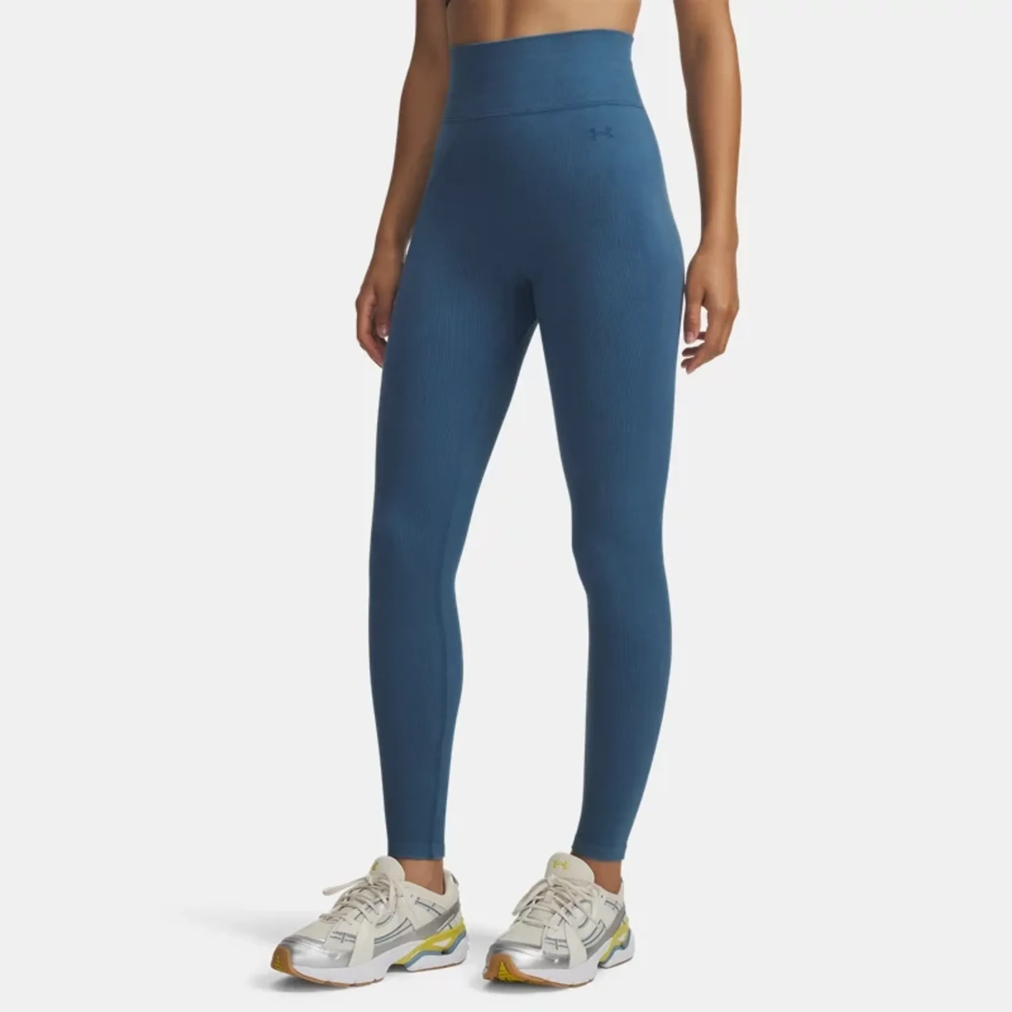 Under Armour  Seamless Cotton Women's Leggings Wham Blue / Boundless Blue L