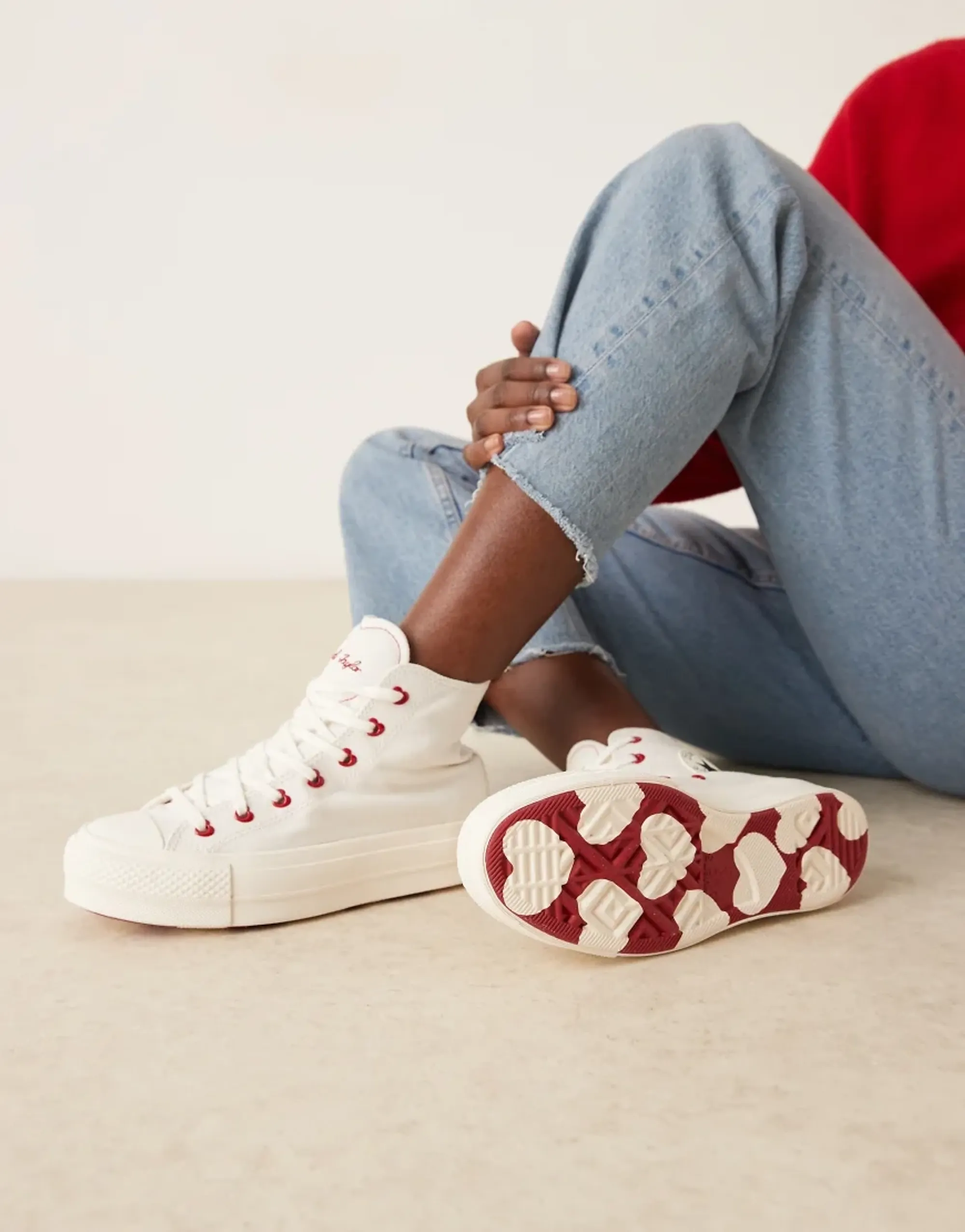 Converse Ctas Lift Hi Women's Sneakers - White